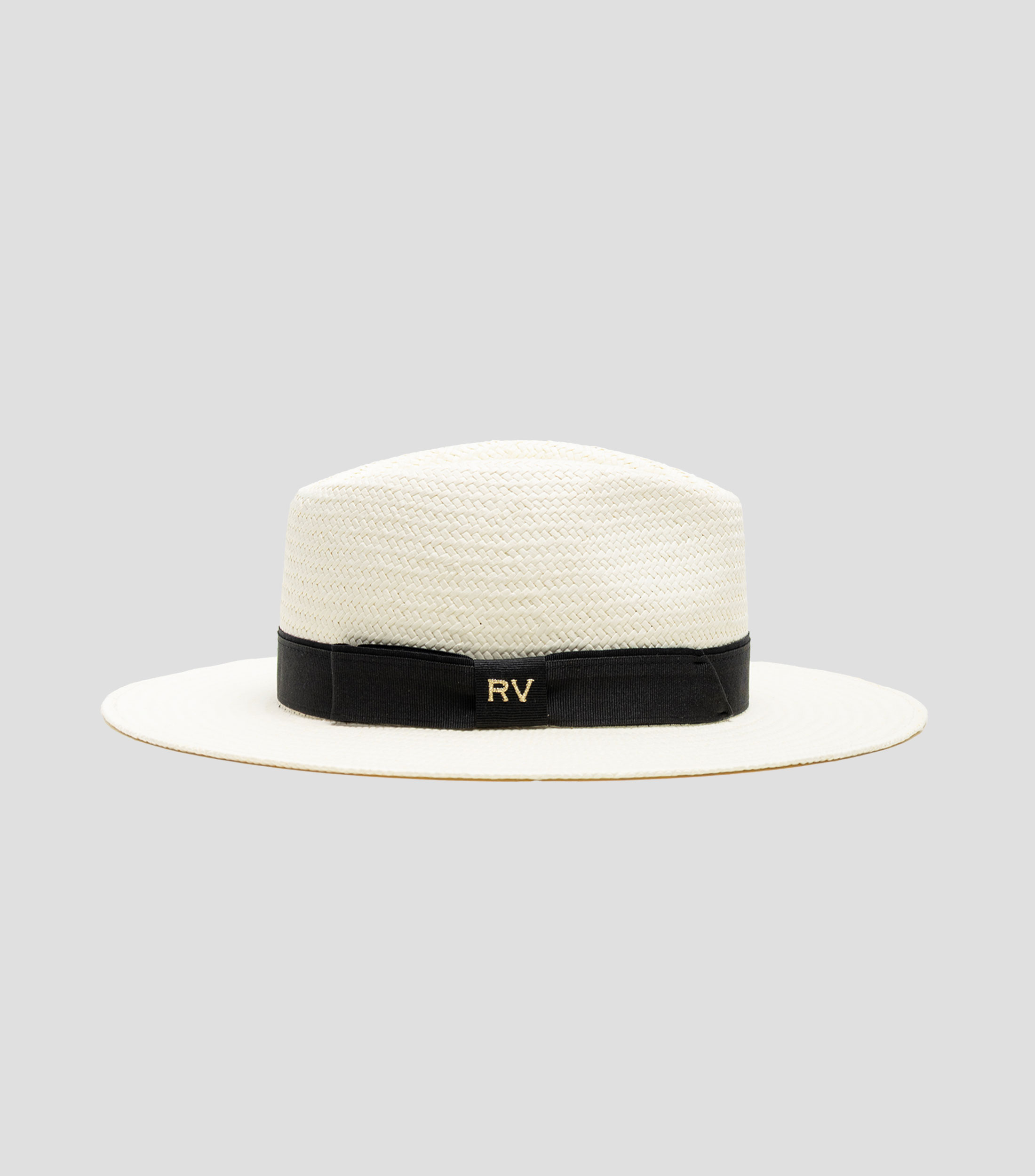 Sombrero Panamá crudo logo RV Mujer