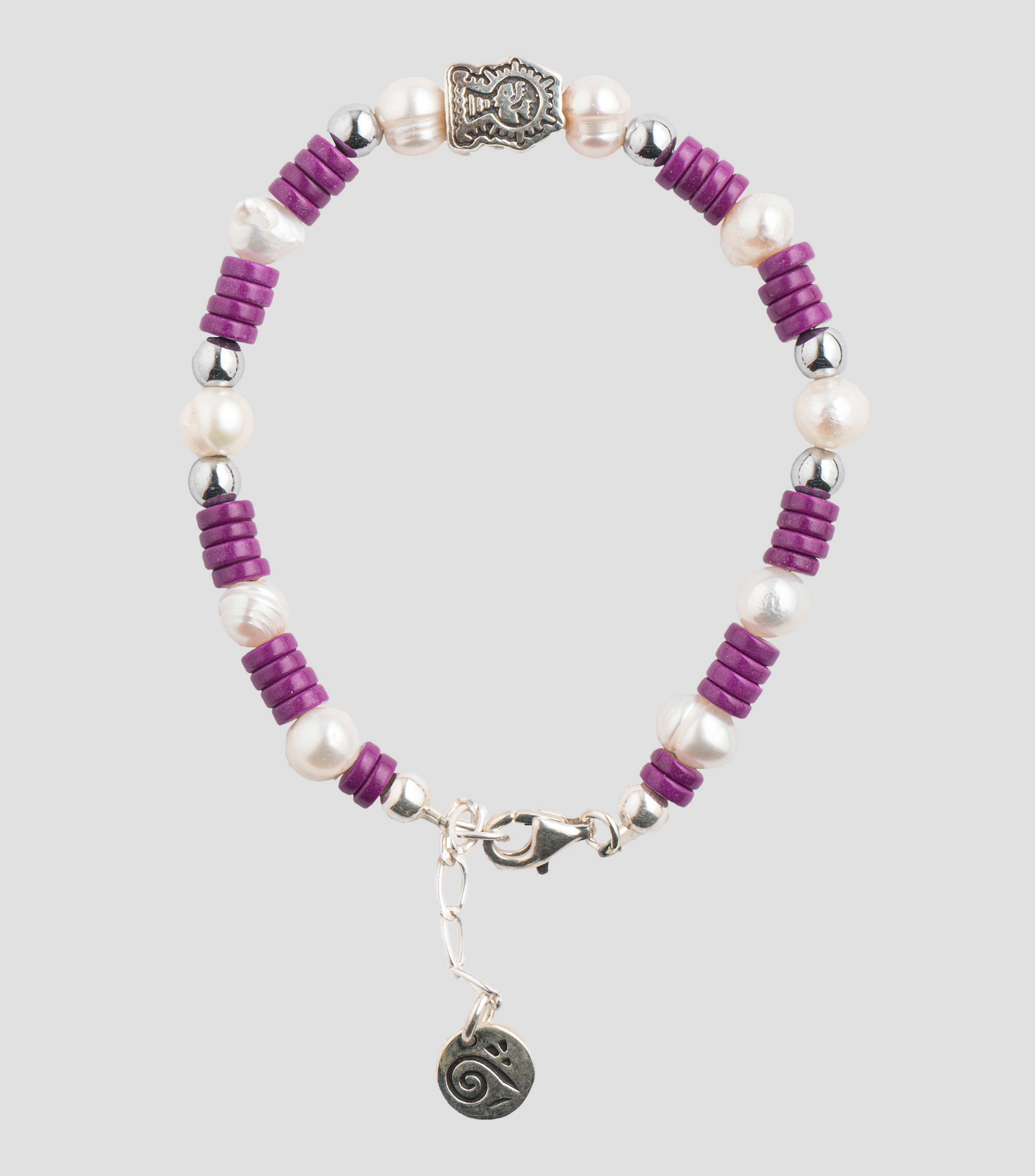 Brazalete con Perla Mujer