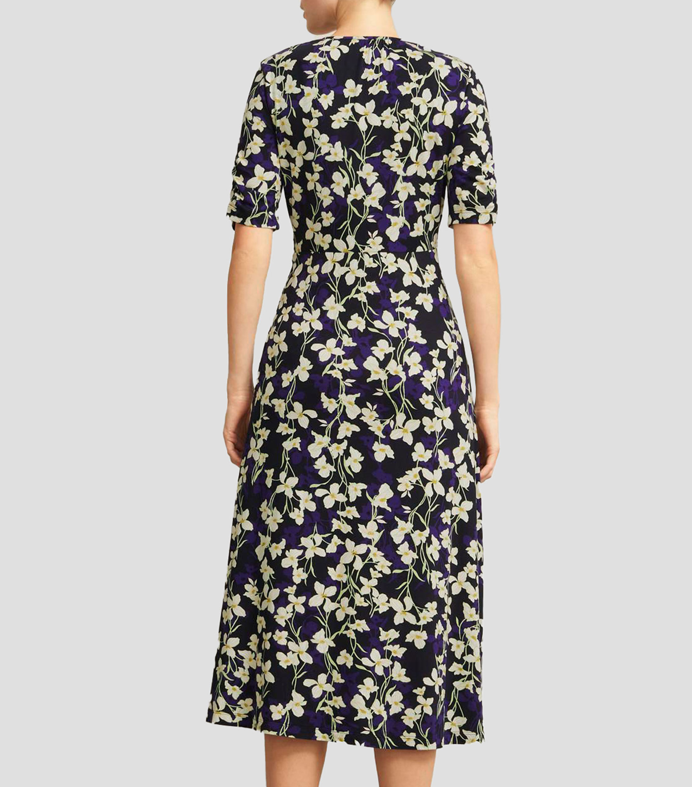 Vestido midi estampado Peyton Mujer