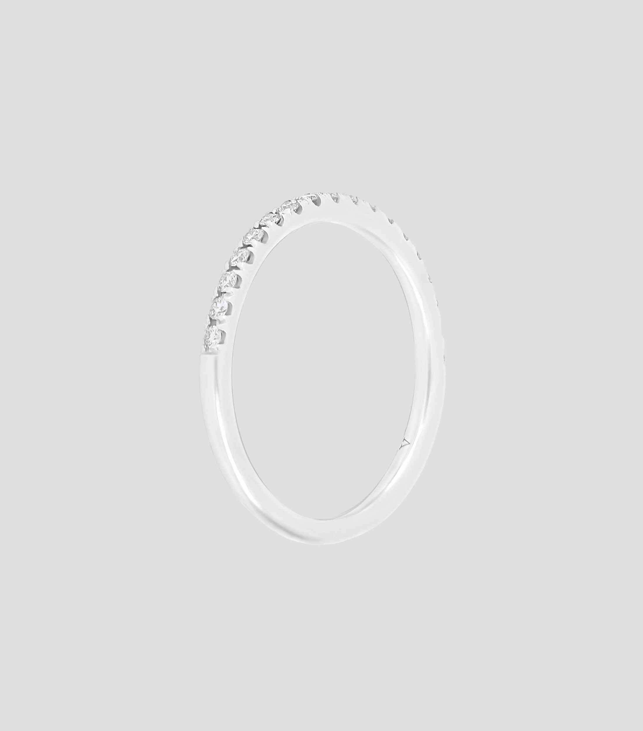Anillo Churumbela en oro blanco de 14 Kts Mujer
