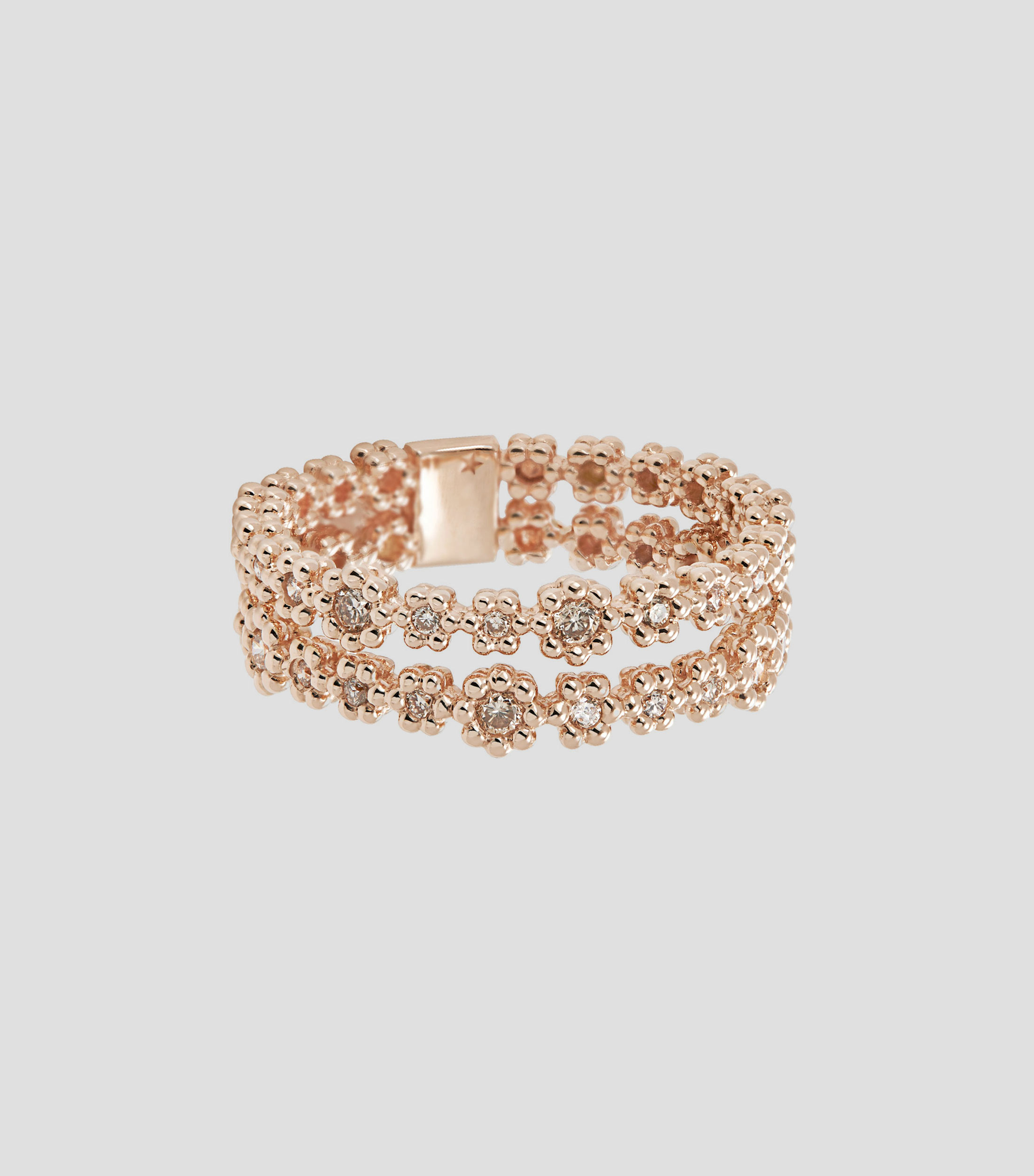 Anillo en oro rosa de 18 Kilates MyCollection Mujer