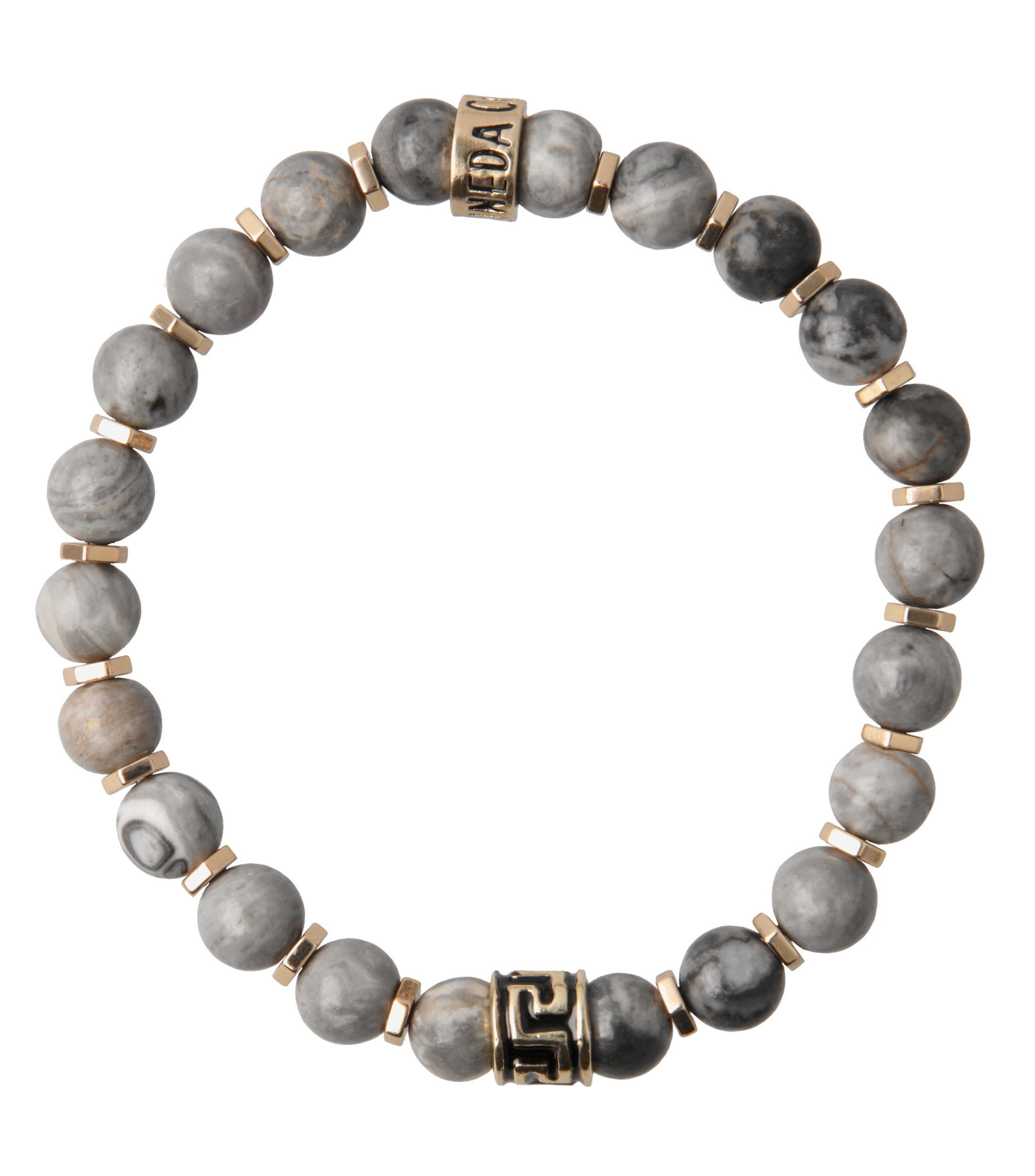Brazalete con Piedras Elemento Aire Hombre