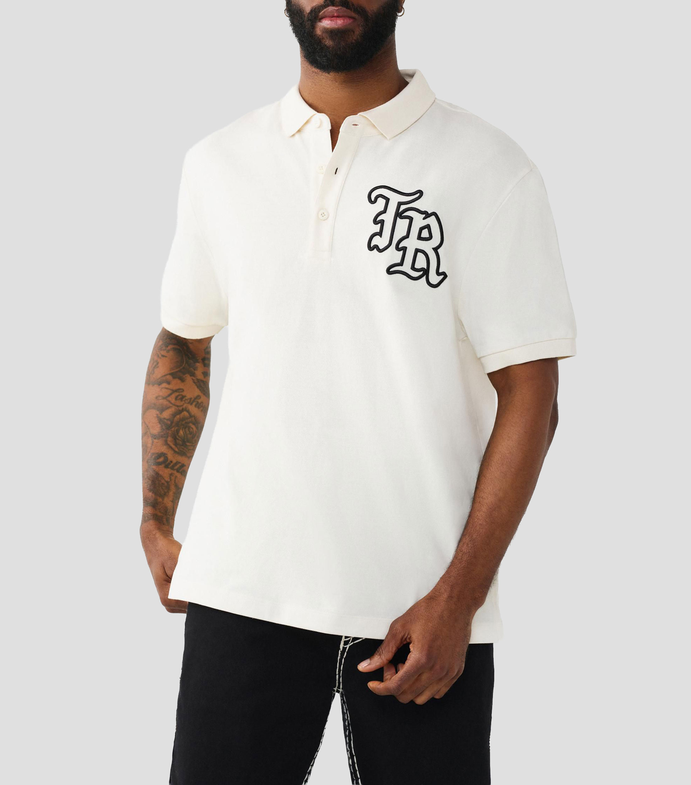 Playera Polo manga corta fantasía Hombre
