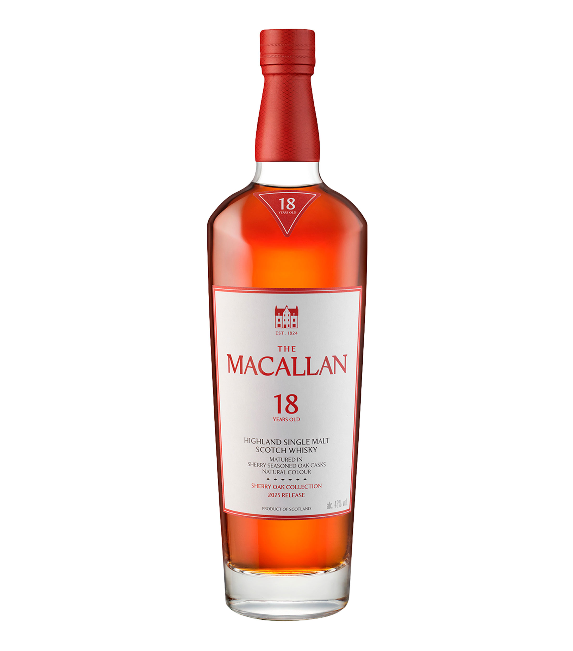 Whisky 18 Years Old Sherry Oak Cask, 700 ml