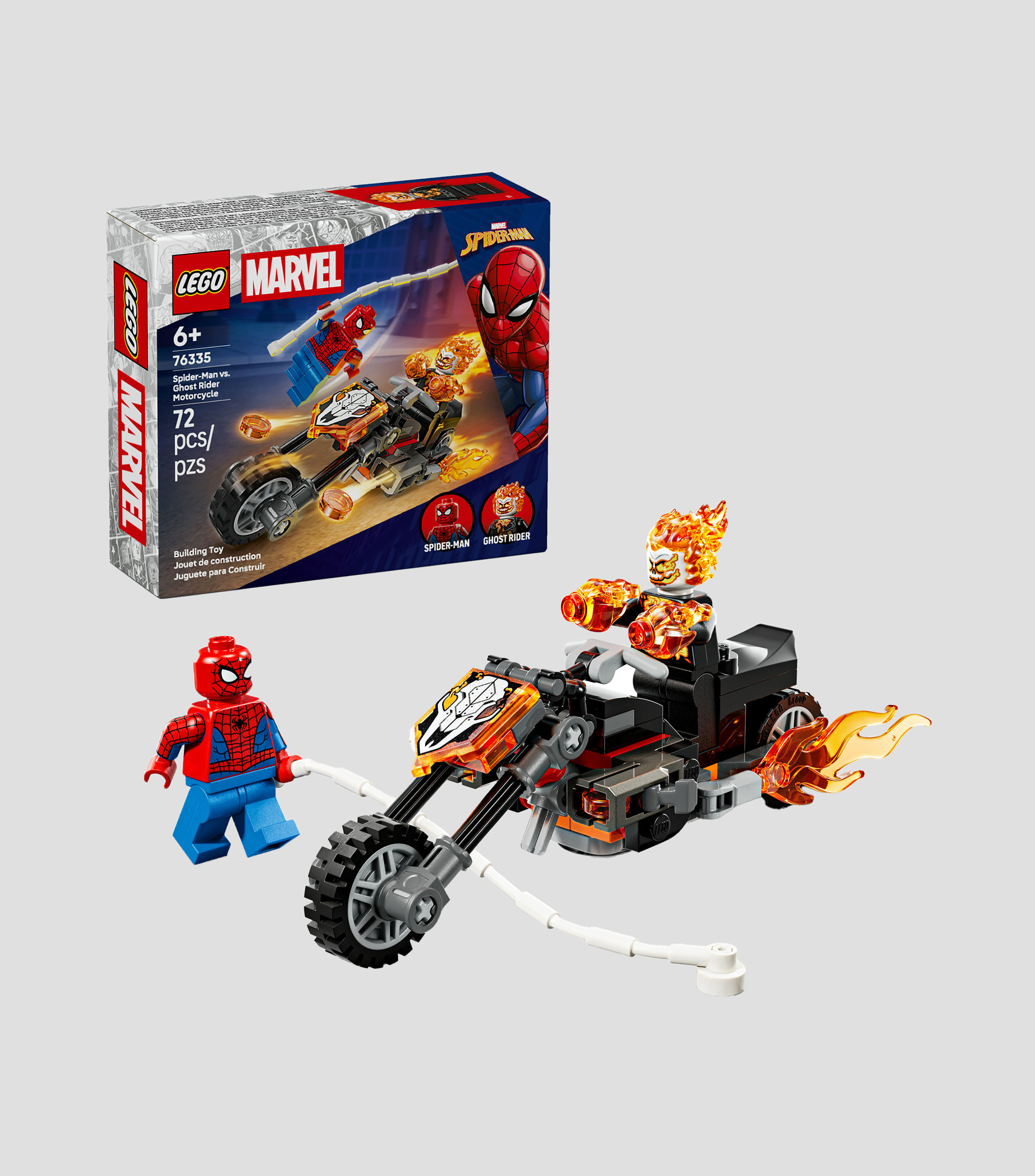 Lego Marvel, Spider-Man vs. Moto del Vengador Fantasma