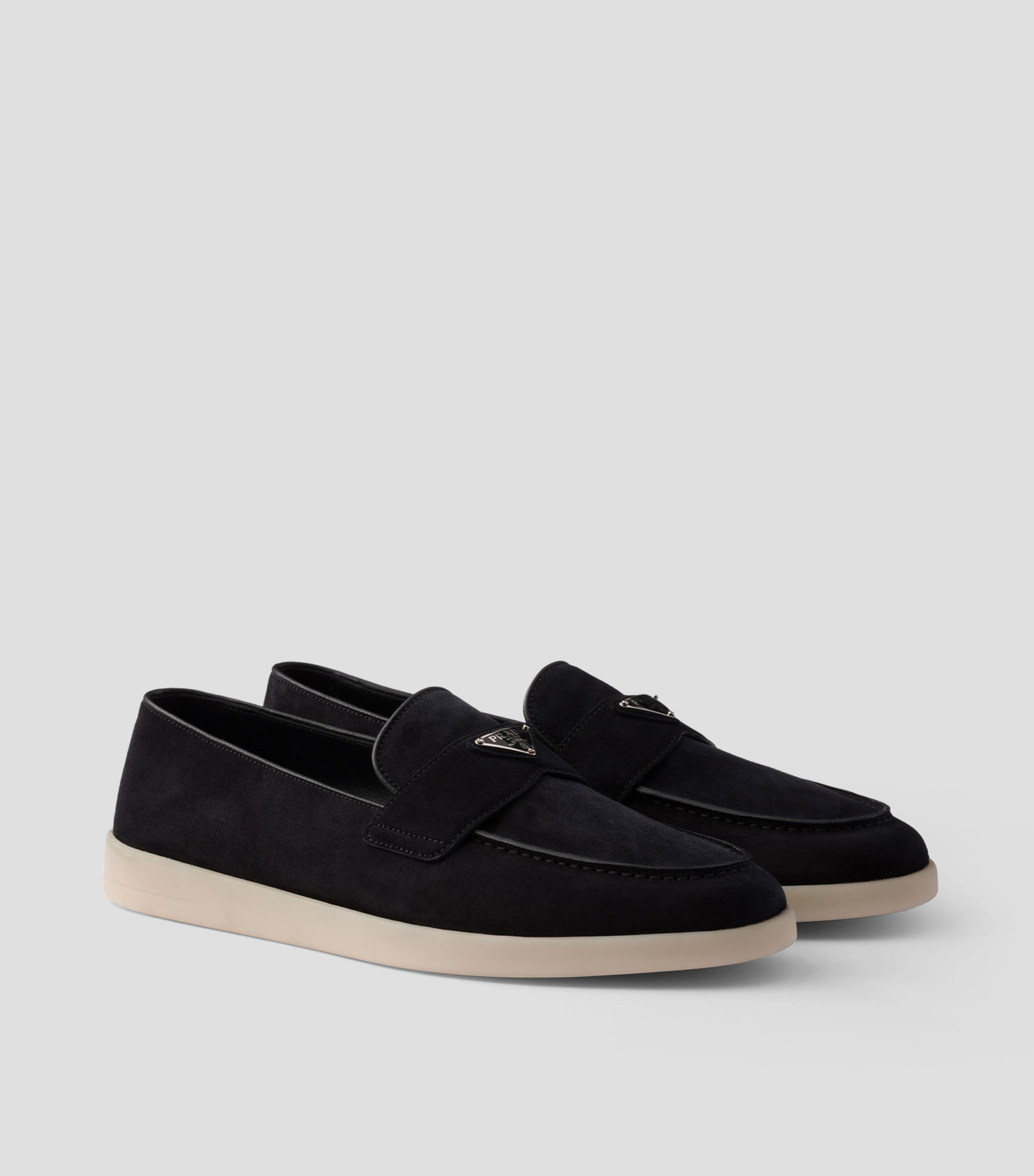 Mocasines Planos en Piel Hombre