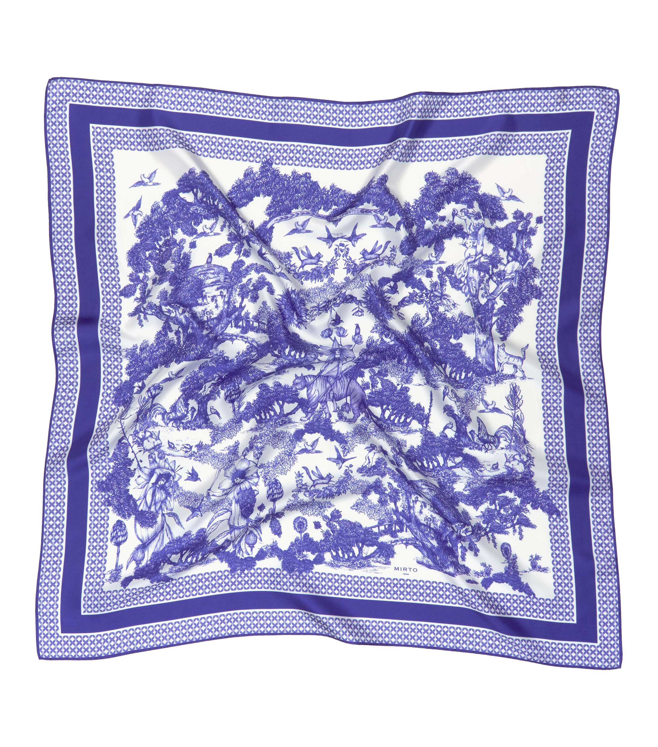 Pañuelo Toile de Jouy Mujer