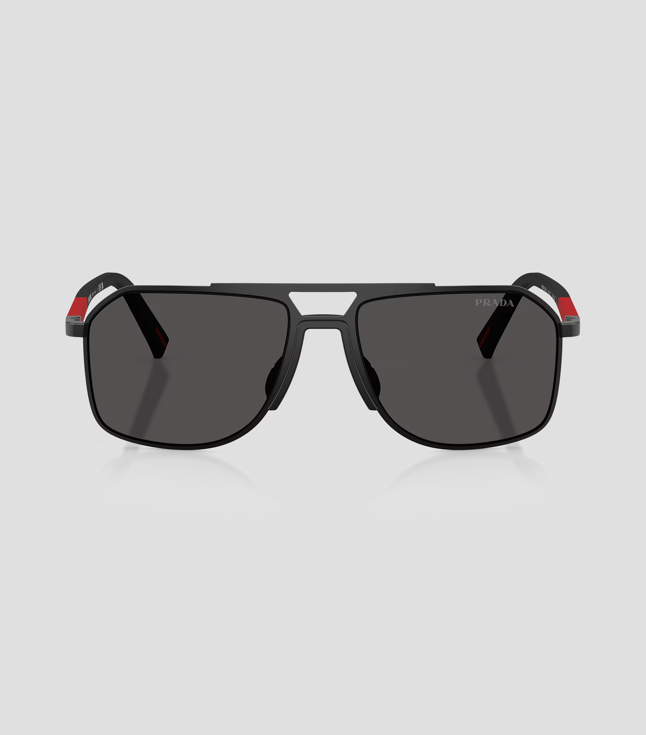Lentes de sol aviador Linea Rossa negro mate Unisex