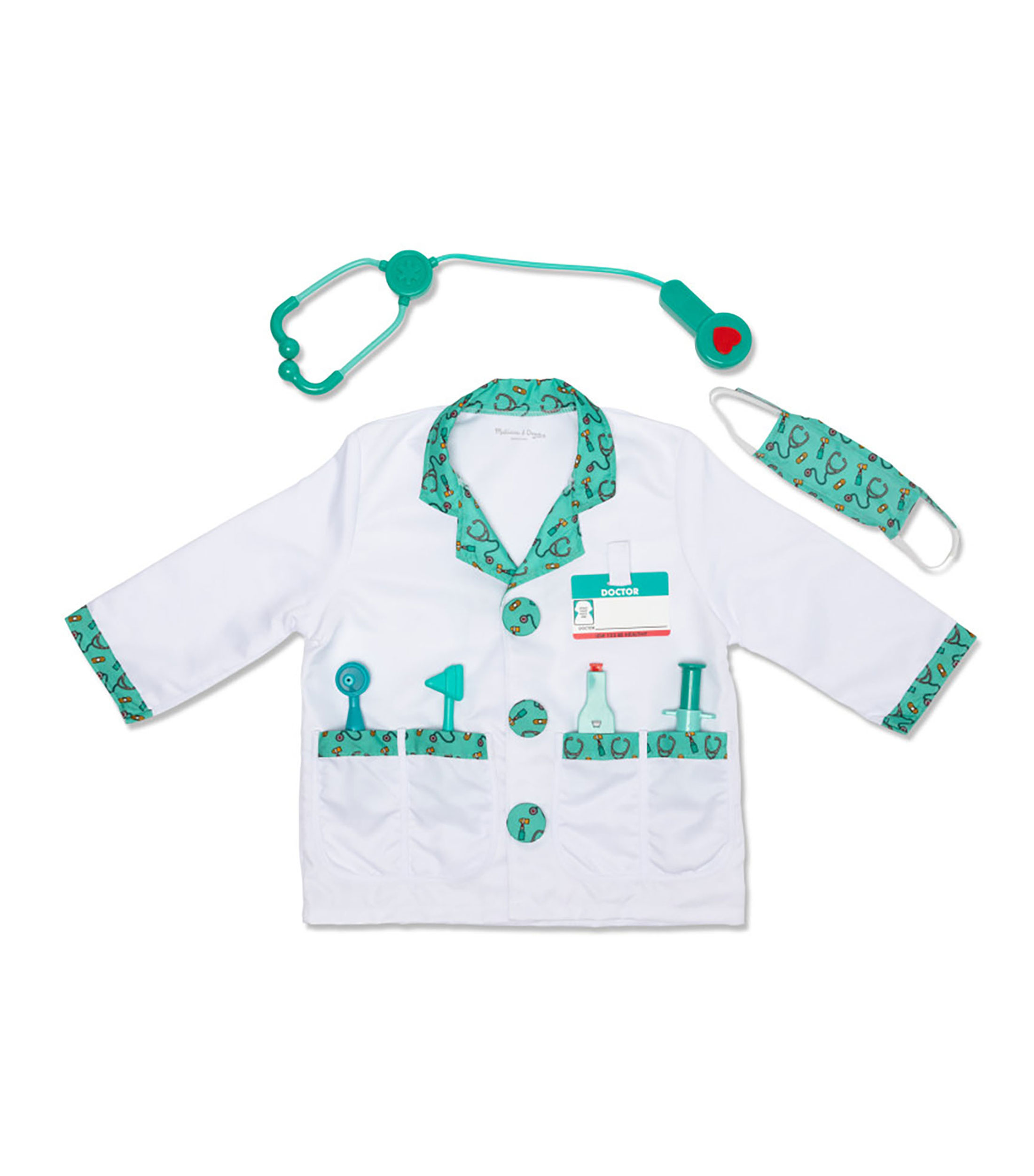 Set Disfraz de juego de rol de médico