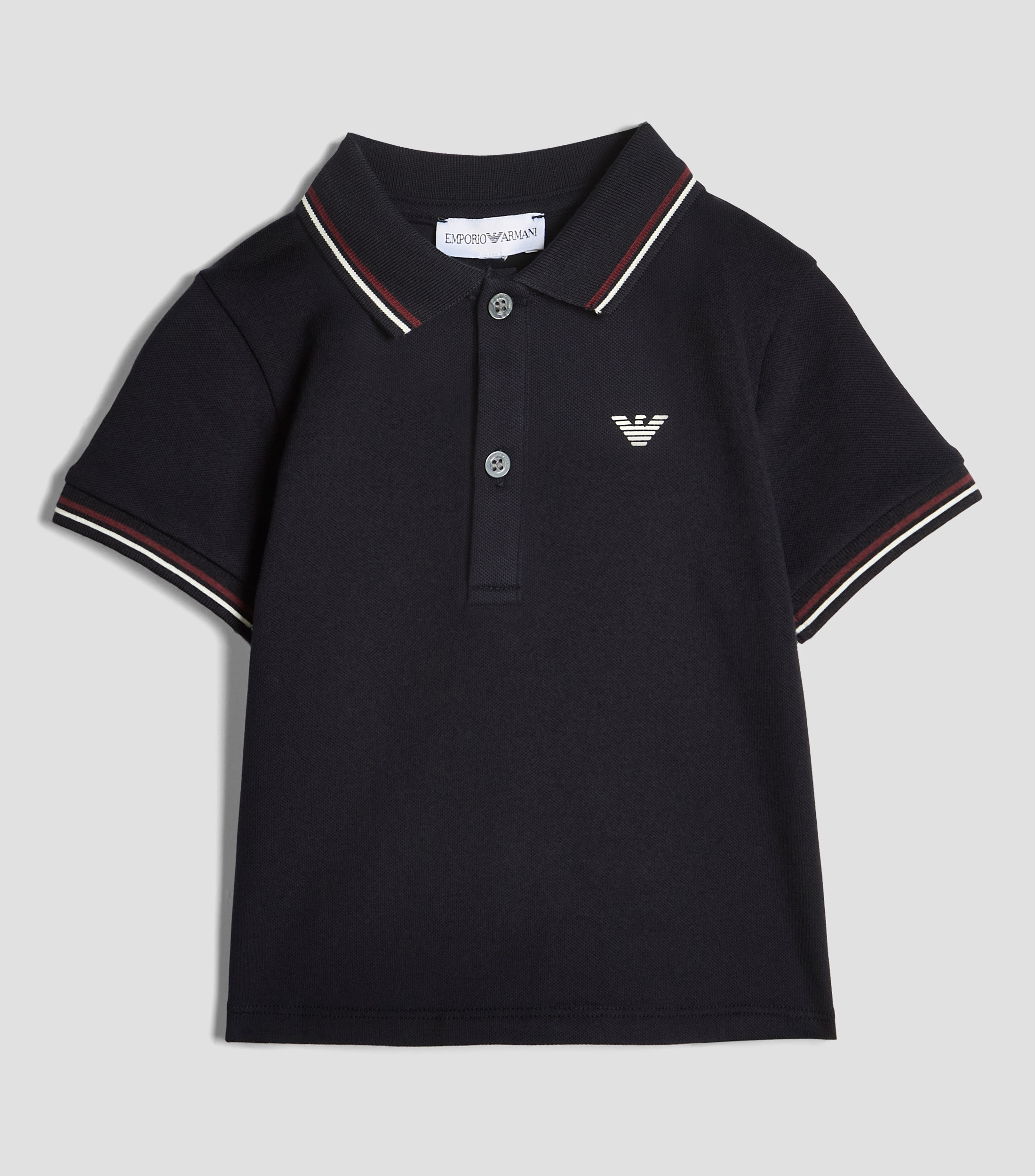 Playera tipo polo de manga corta Niño
