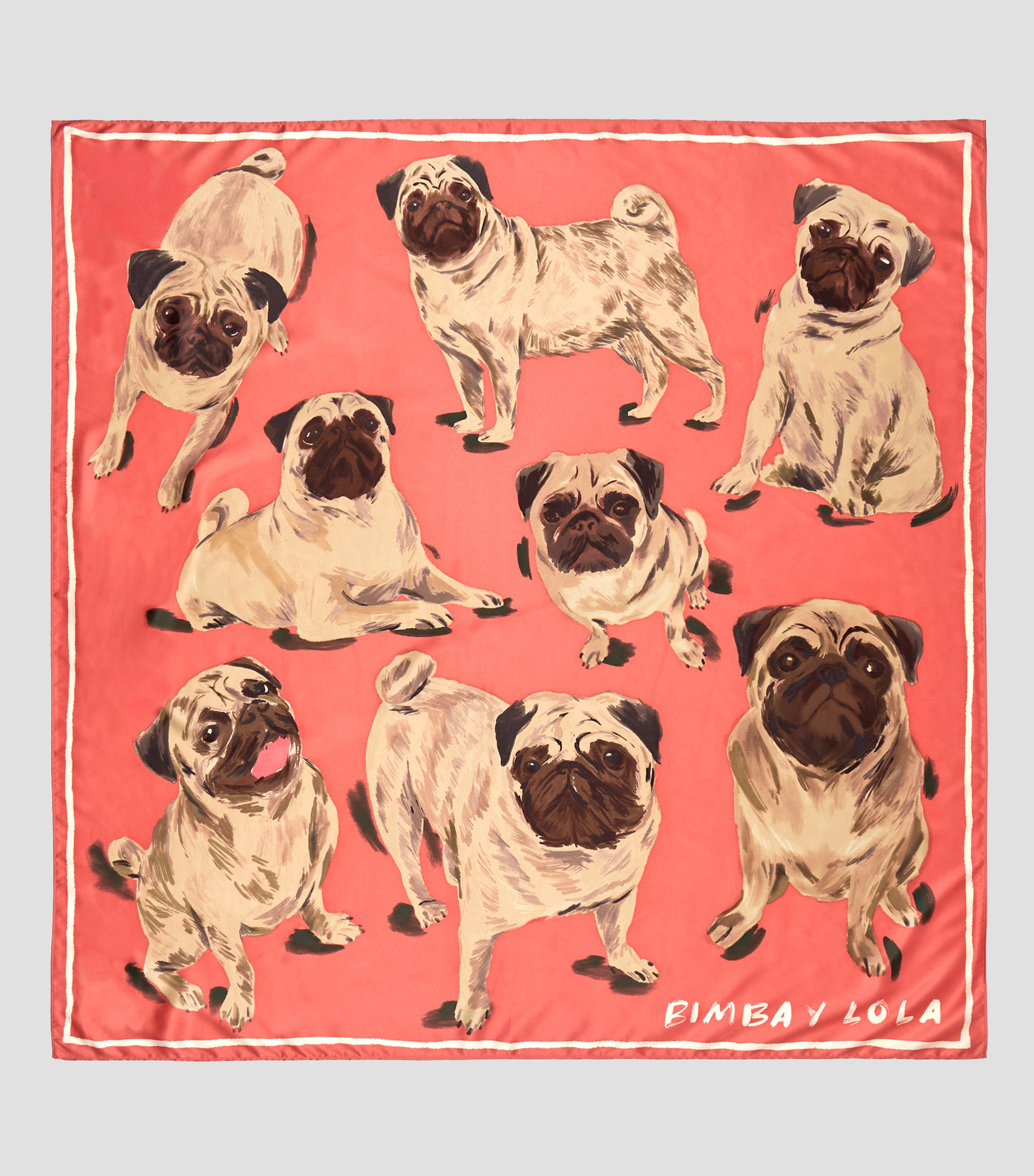 Pañuelo Estampado de Carlinos Mujer