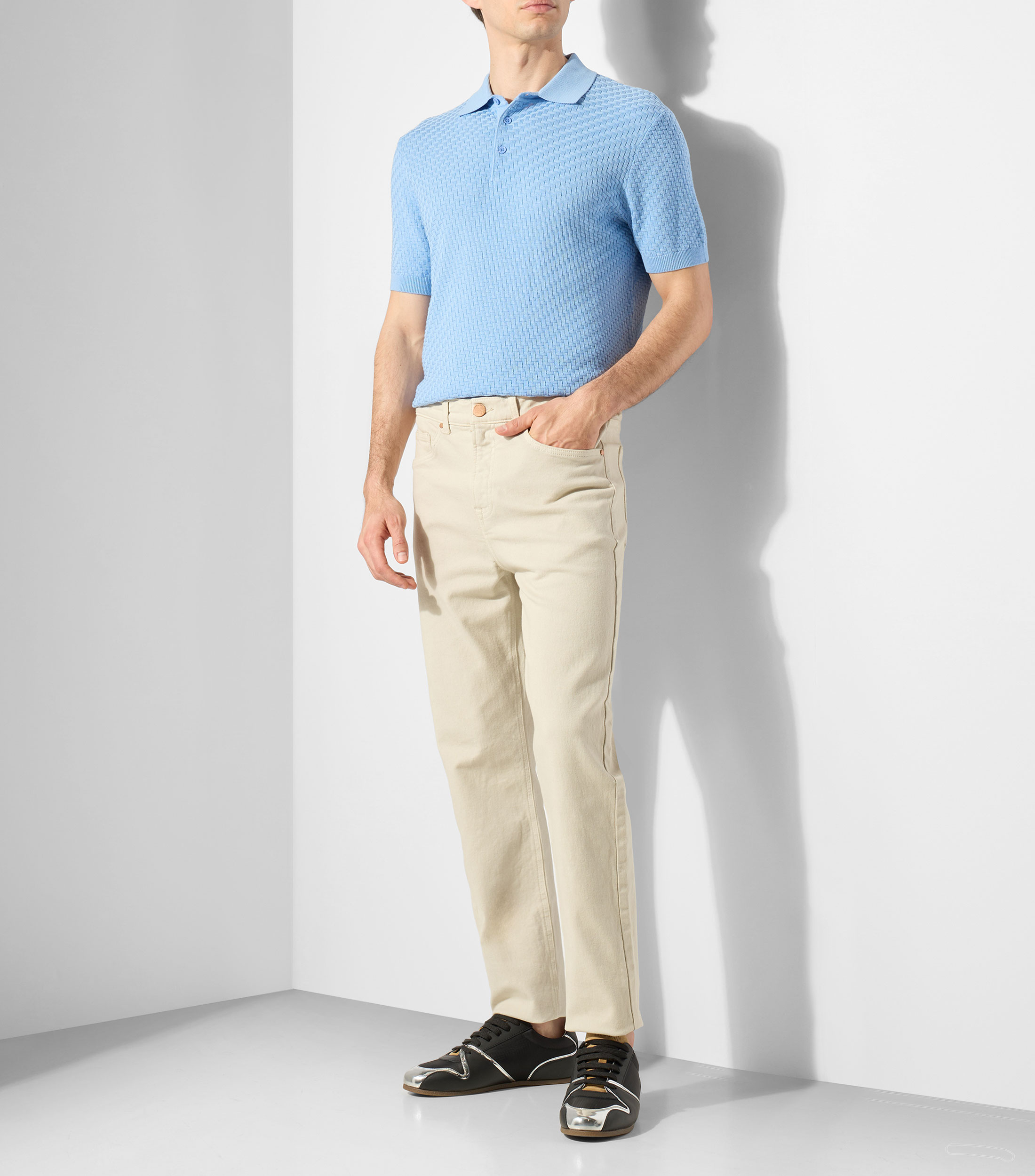 Jeans de corte slim Hombre