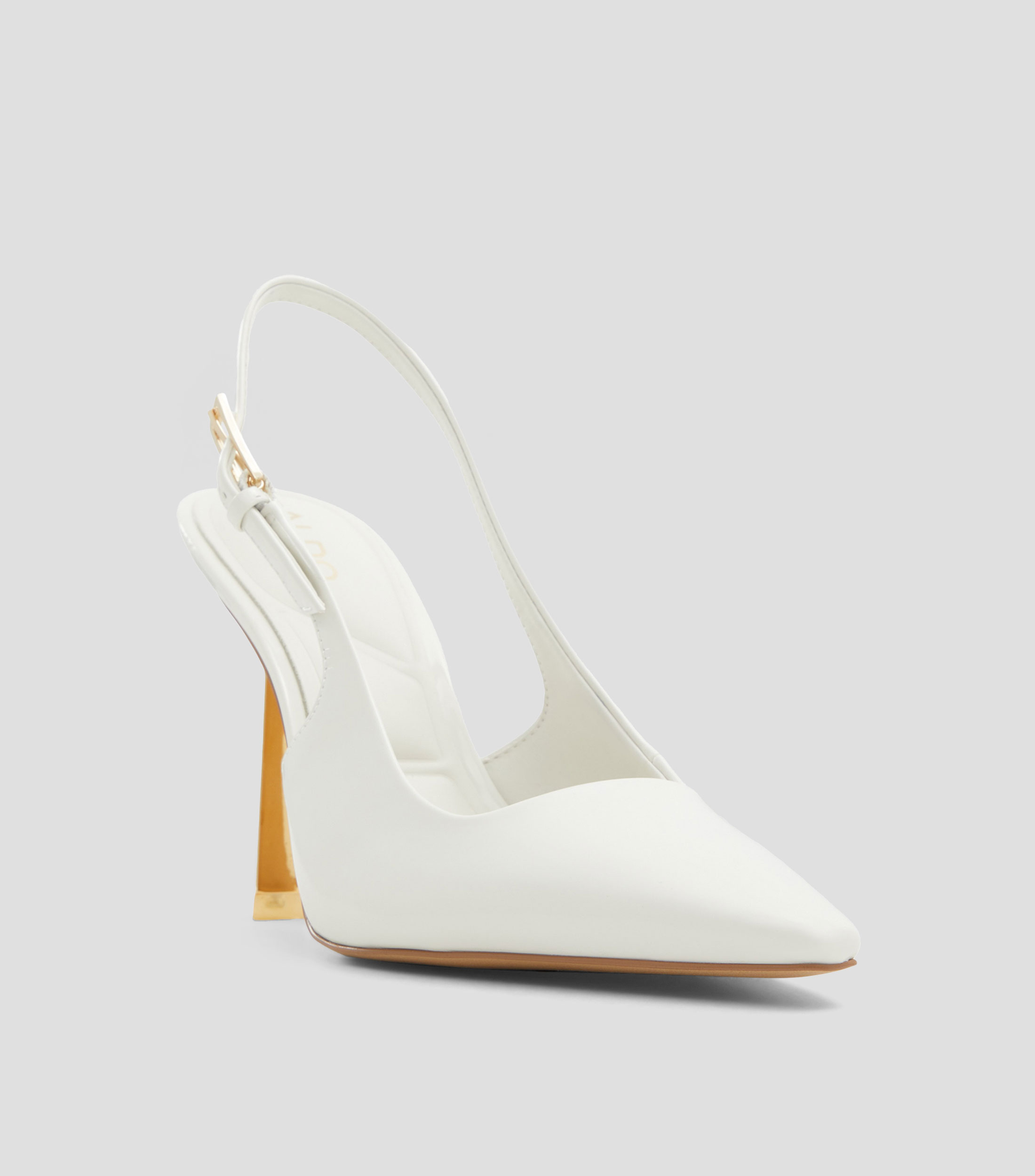 Zapatillas Slingback con tacón alto delgado Mujer