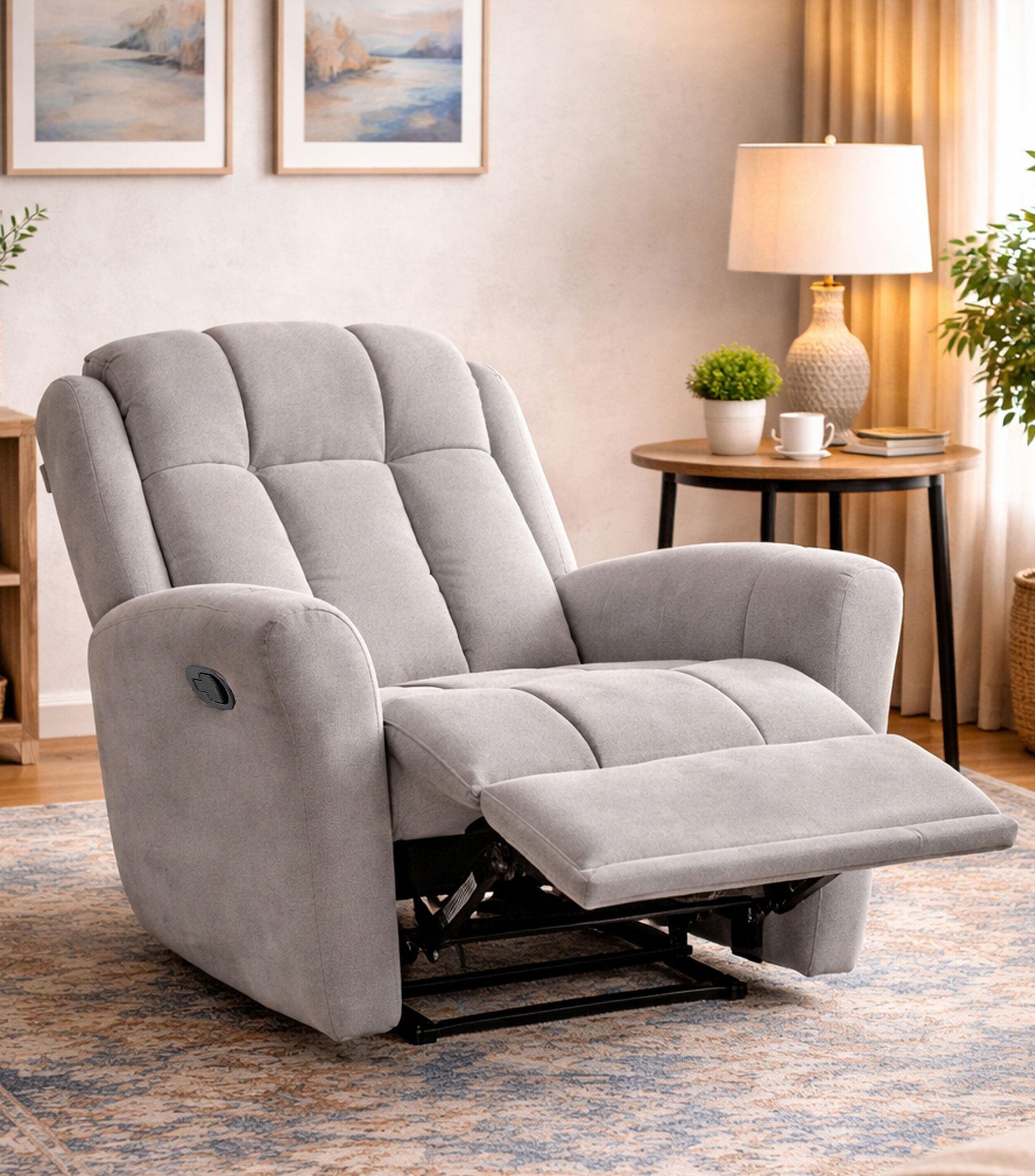 Sillón Reclinable Baldor Gris