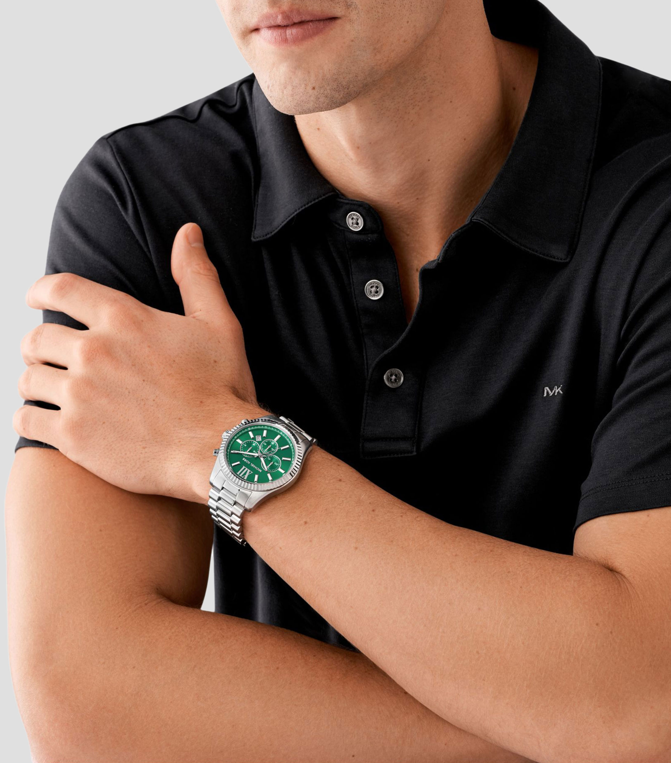 Reloj para hombre Lexington Casual, Plateado