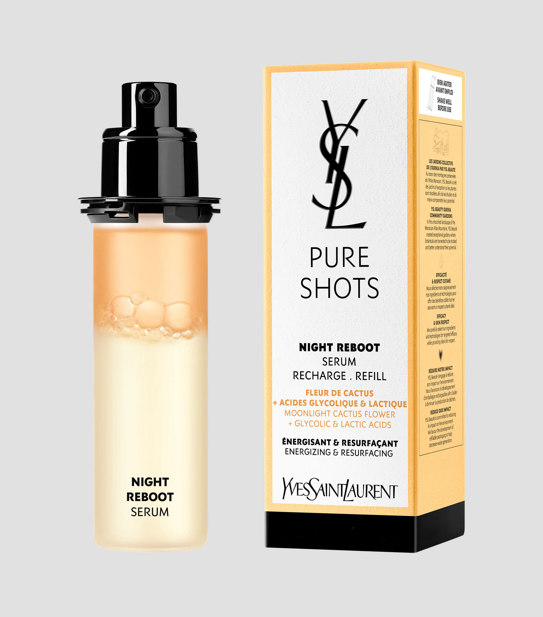Suero Antiedad Hidratante Pure Shots Night Reboot Refill, 30 ml