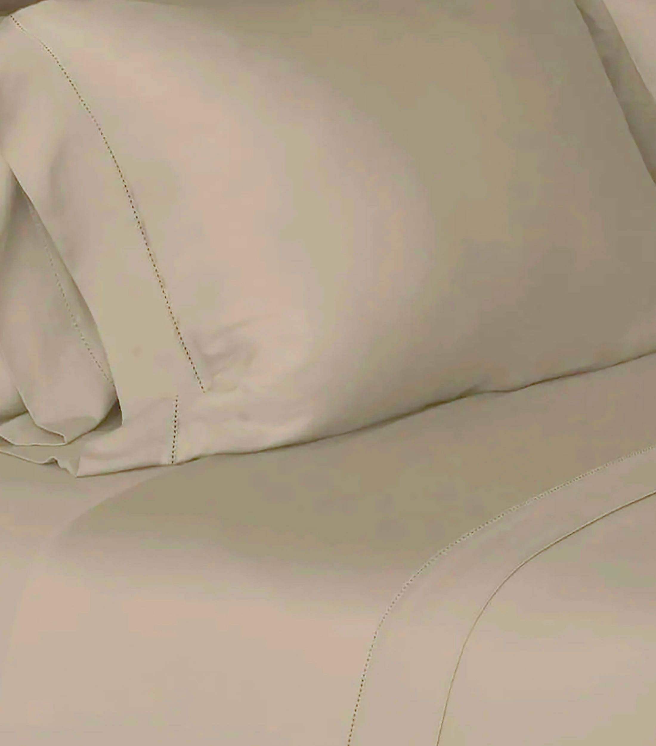 Juego de Sábanas Queen Size Sateen Caqui