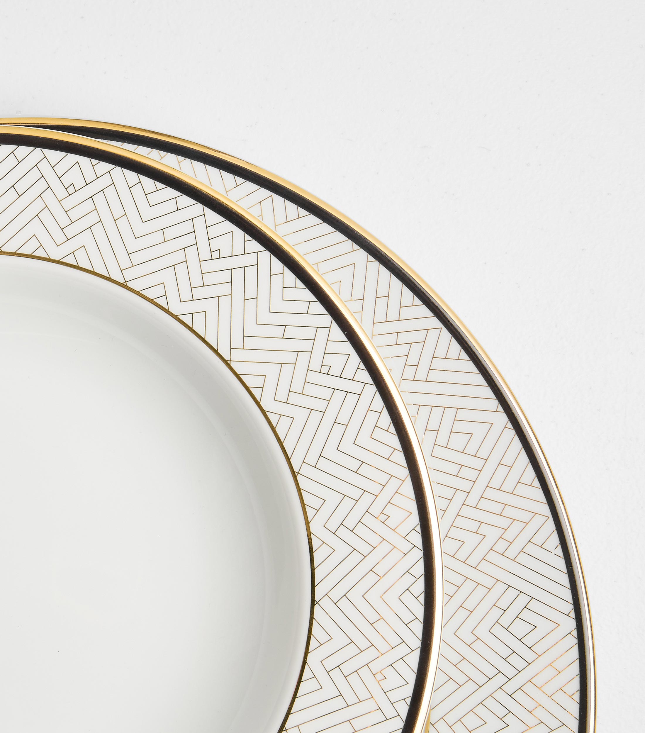 Plato Trinche Art Deco