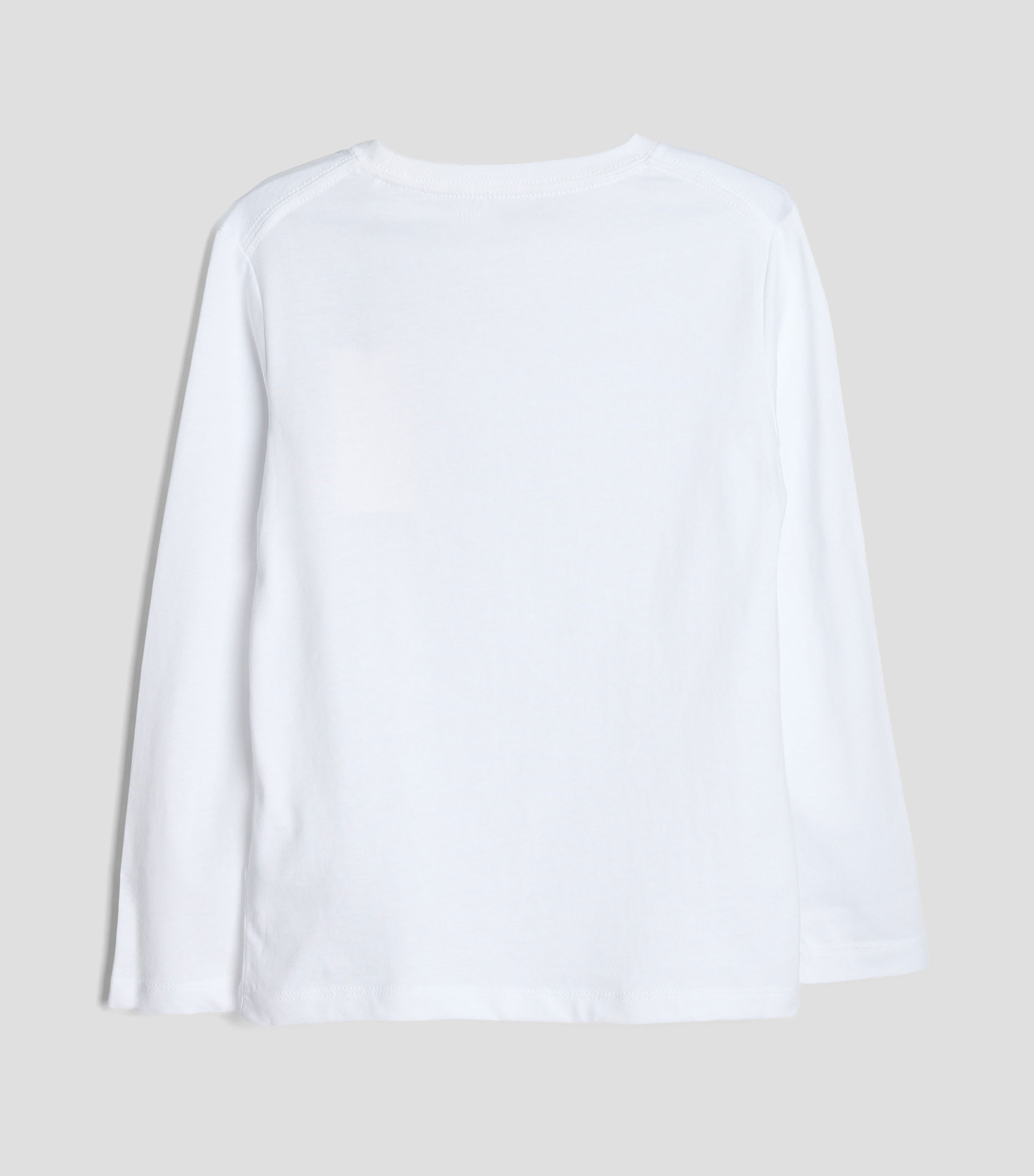 Playera Cuello Redondo Manga Larga Niño