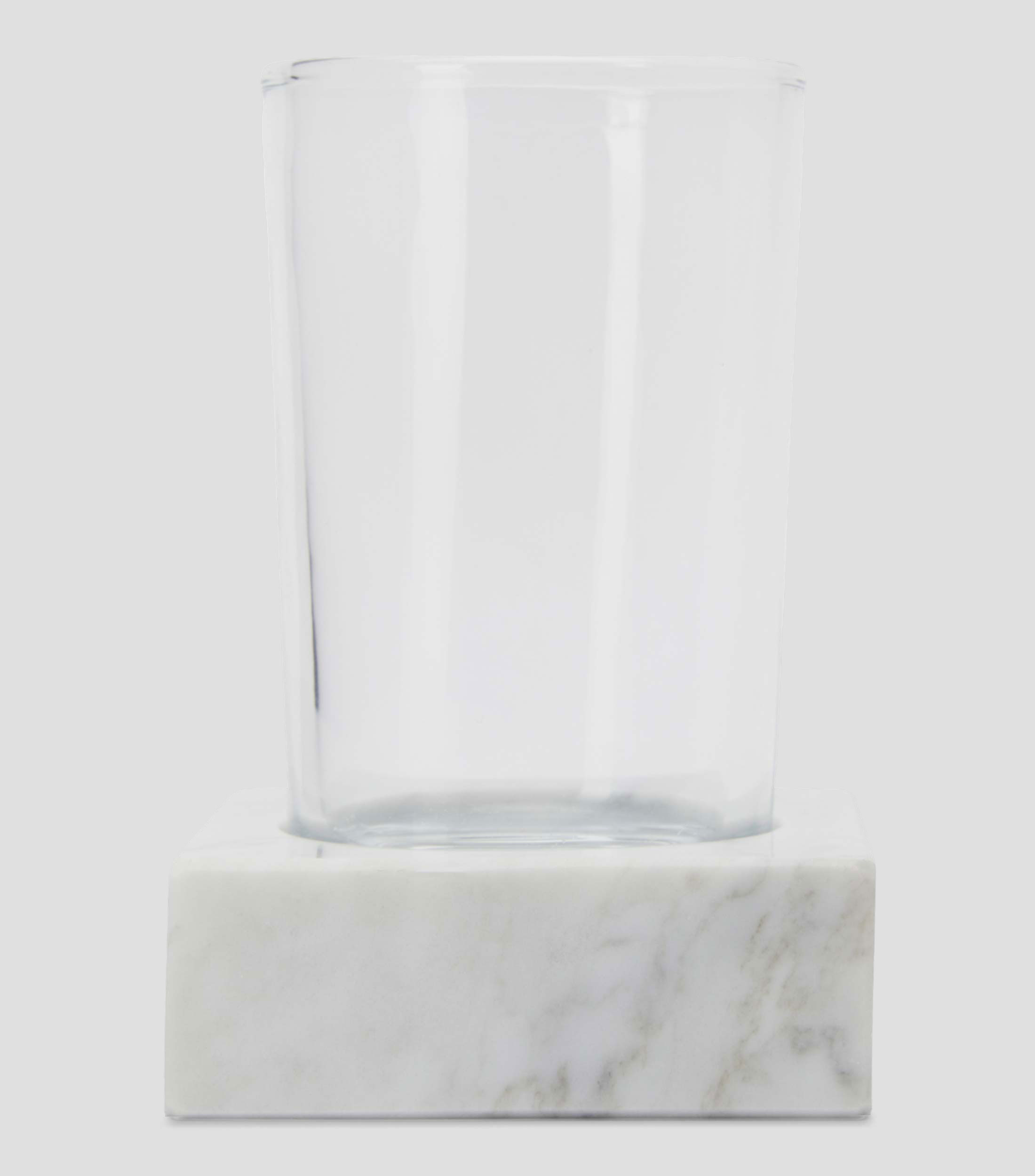 Vaso con base en Marmol