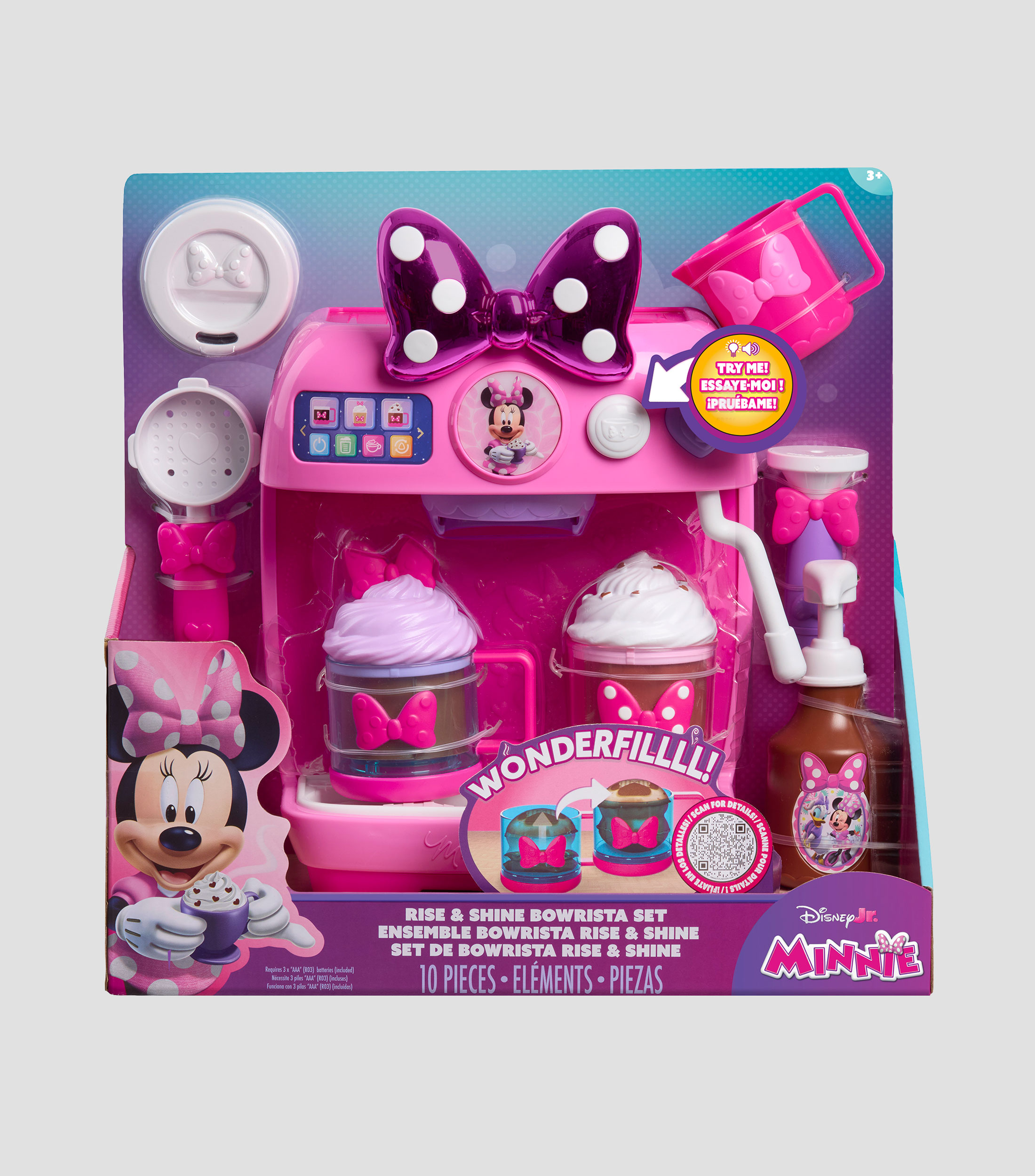 Playset, Disney Jr. Minnie Mouse Rise & Shine Bowrista