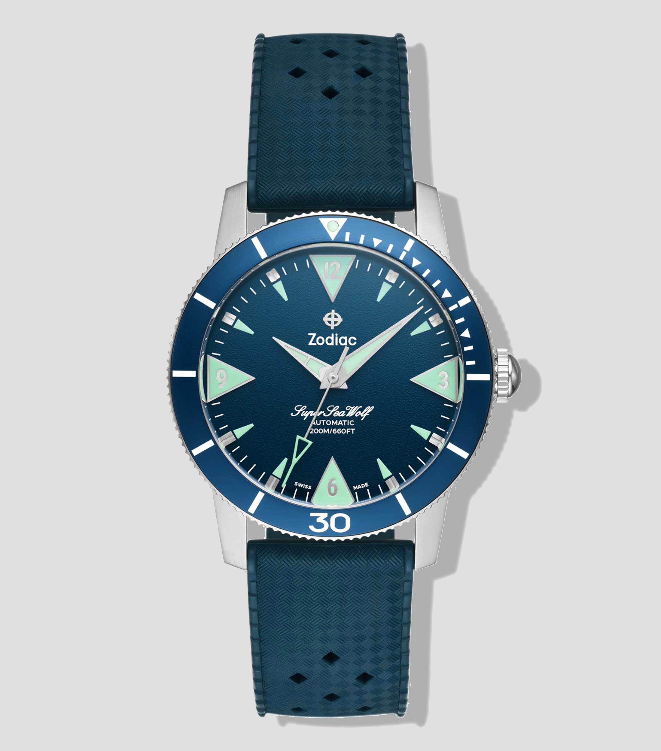 Reloj para Hombre SSW Skin Casual Plateado, Azul
