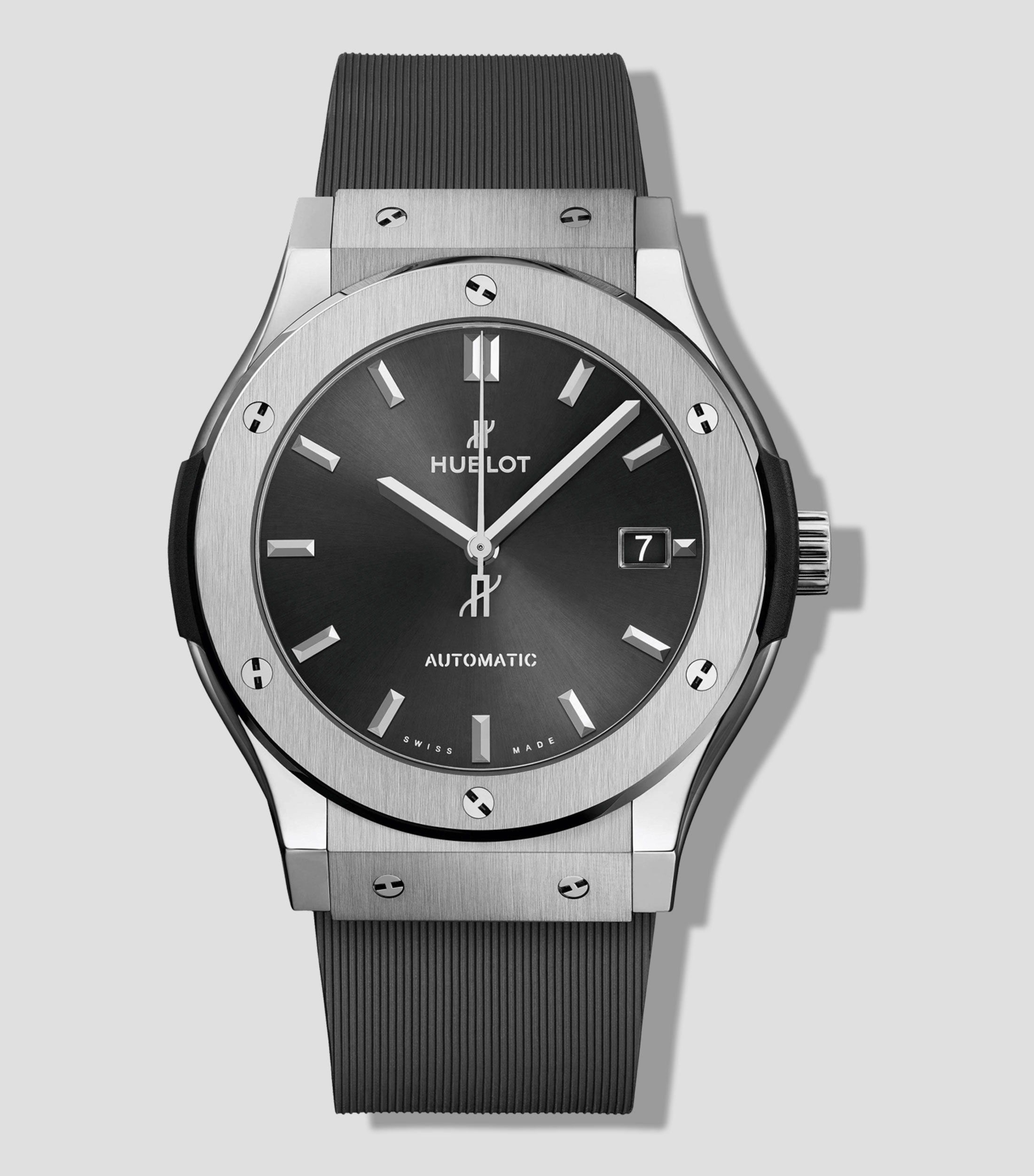 Reloj para Hombre Classic Fusion Racing Grey Titanium casual plateado, gris