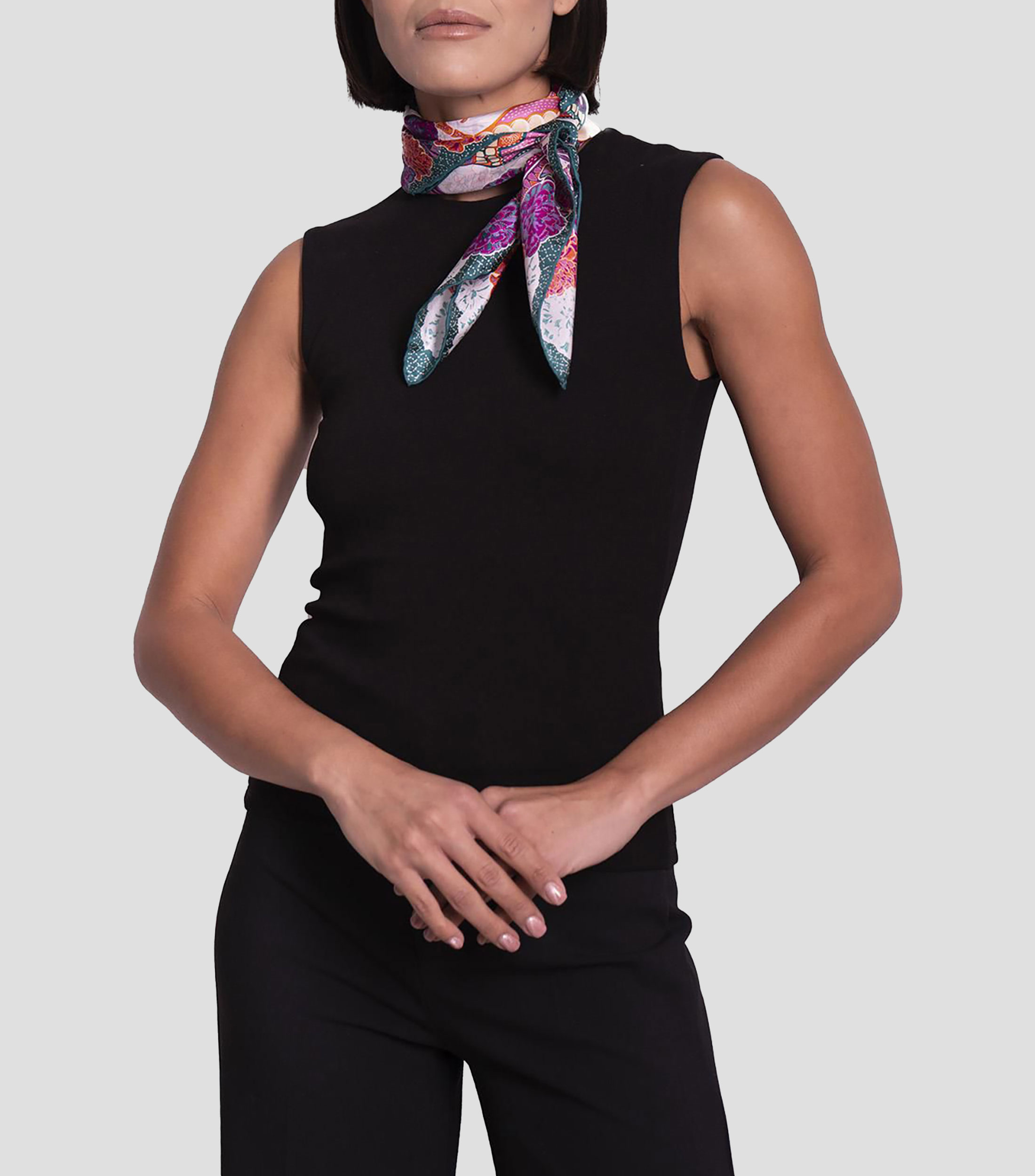 Mascada Estampada Día de Muertos Catrina Mujer
