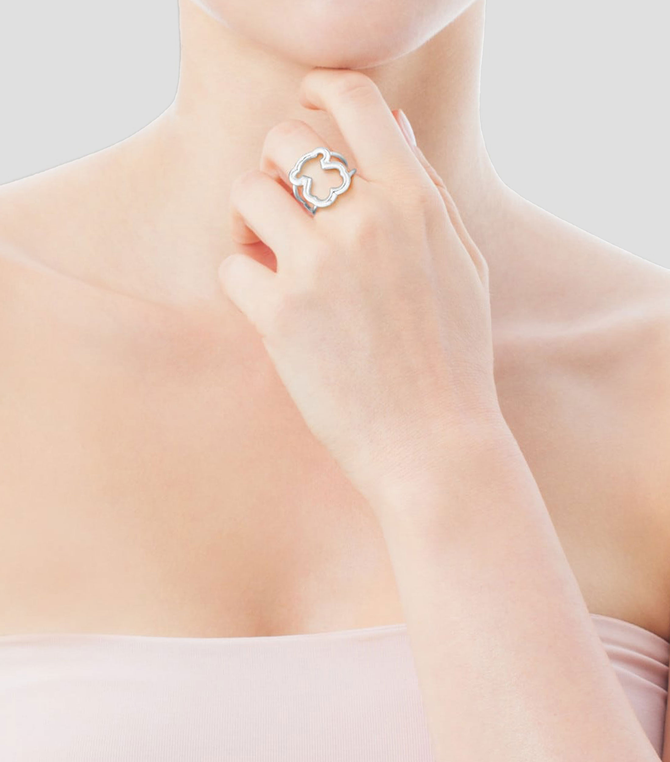 Anillo en plata New Carrusel Mujer Talla 14