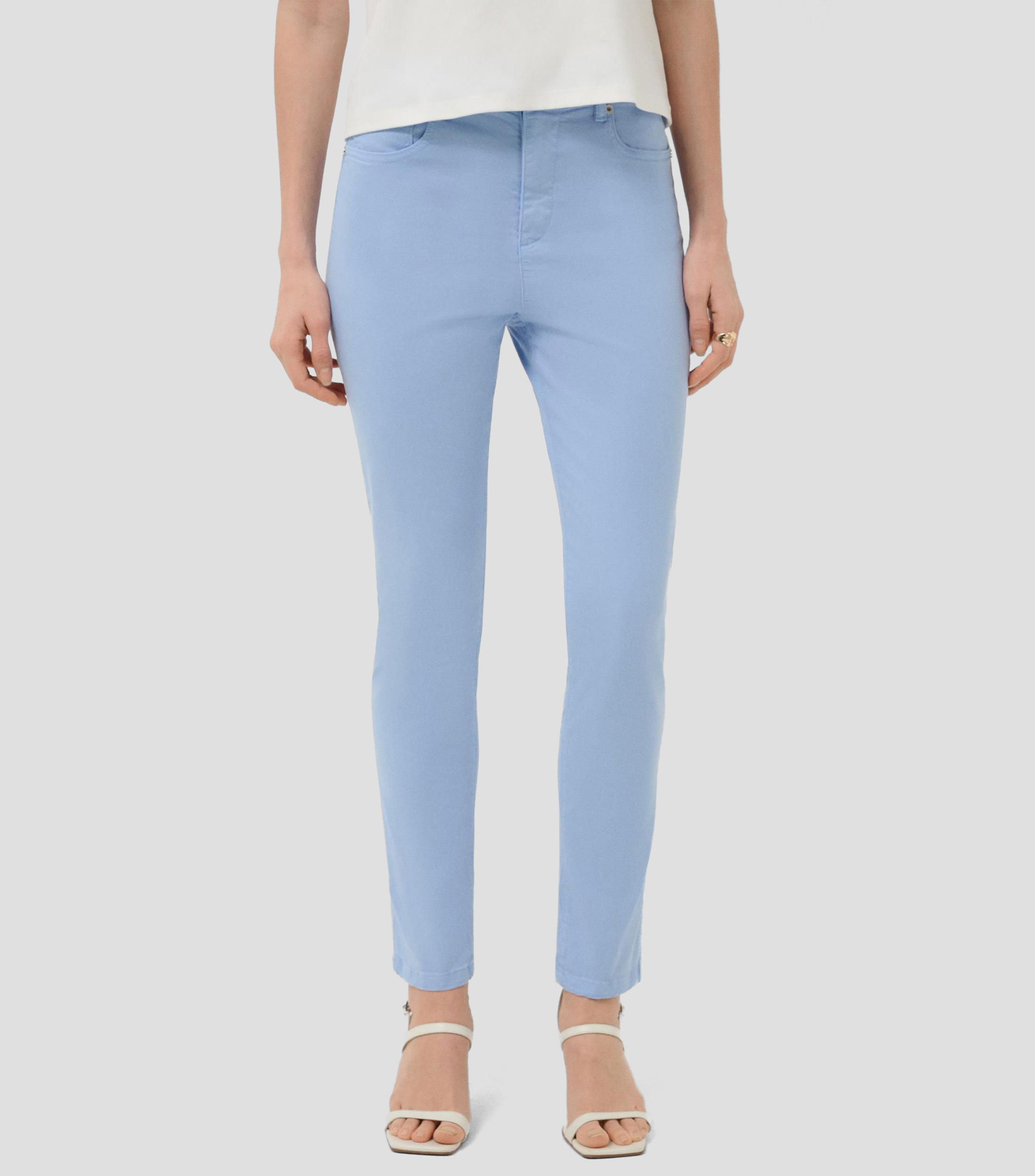Pantalón Pitillo liso Mujer