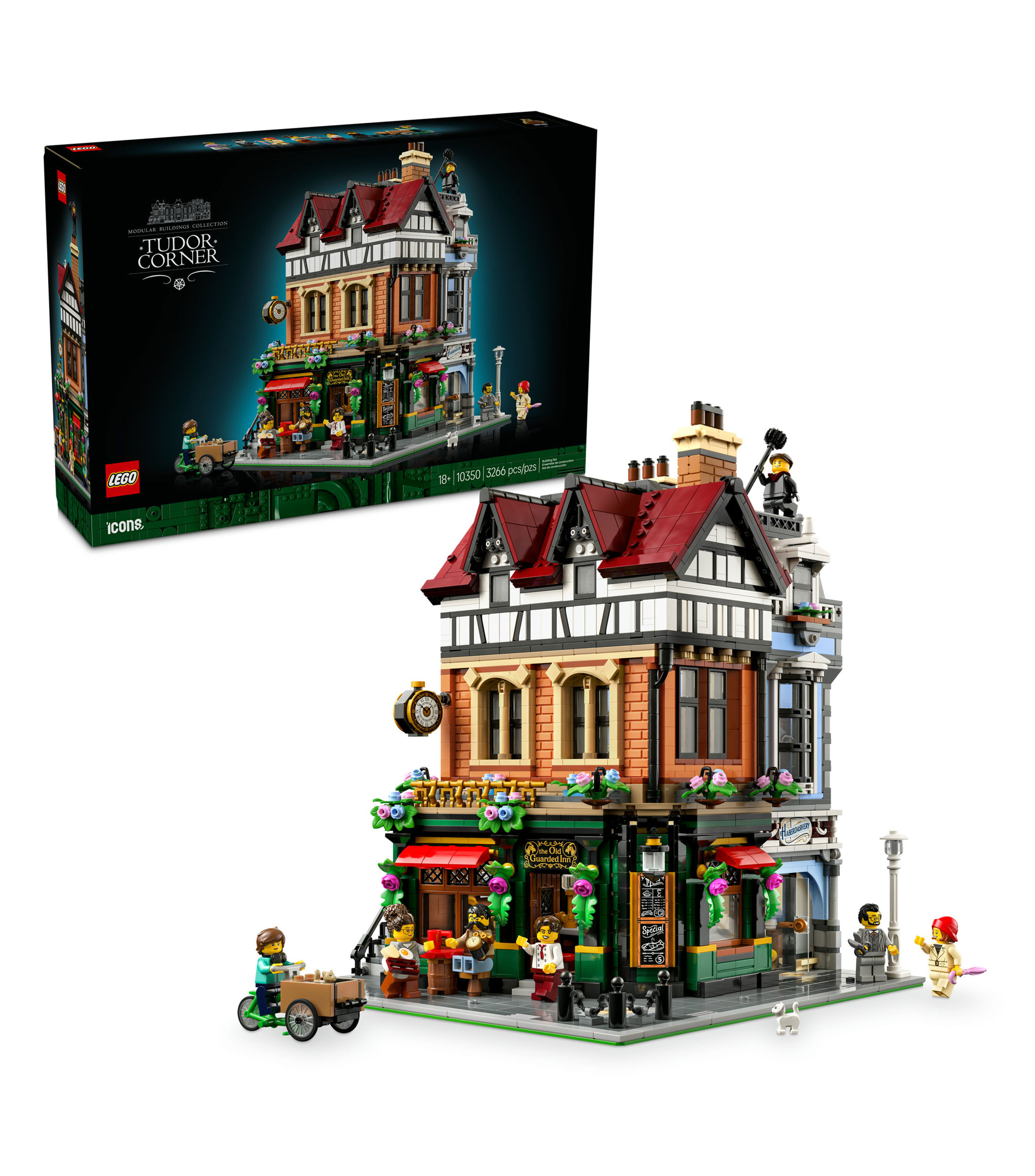 Lego Icons Esquina Tudor Kit de construcción 10350