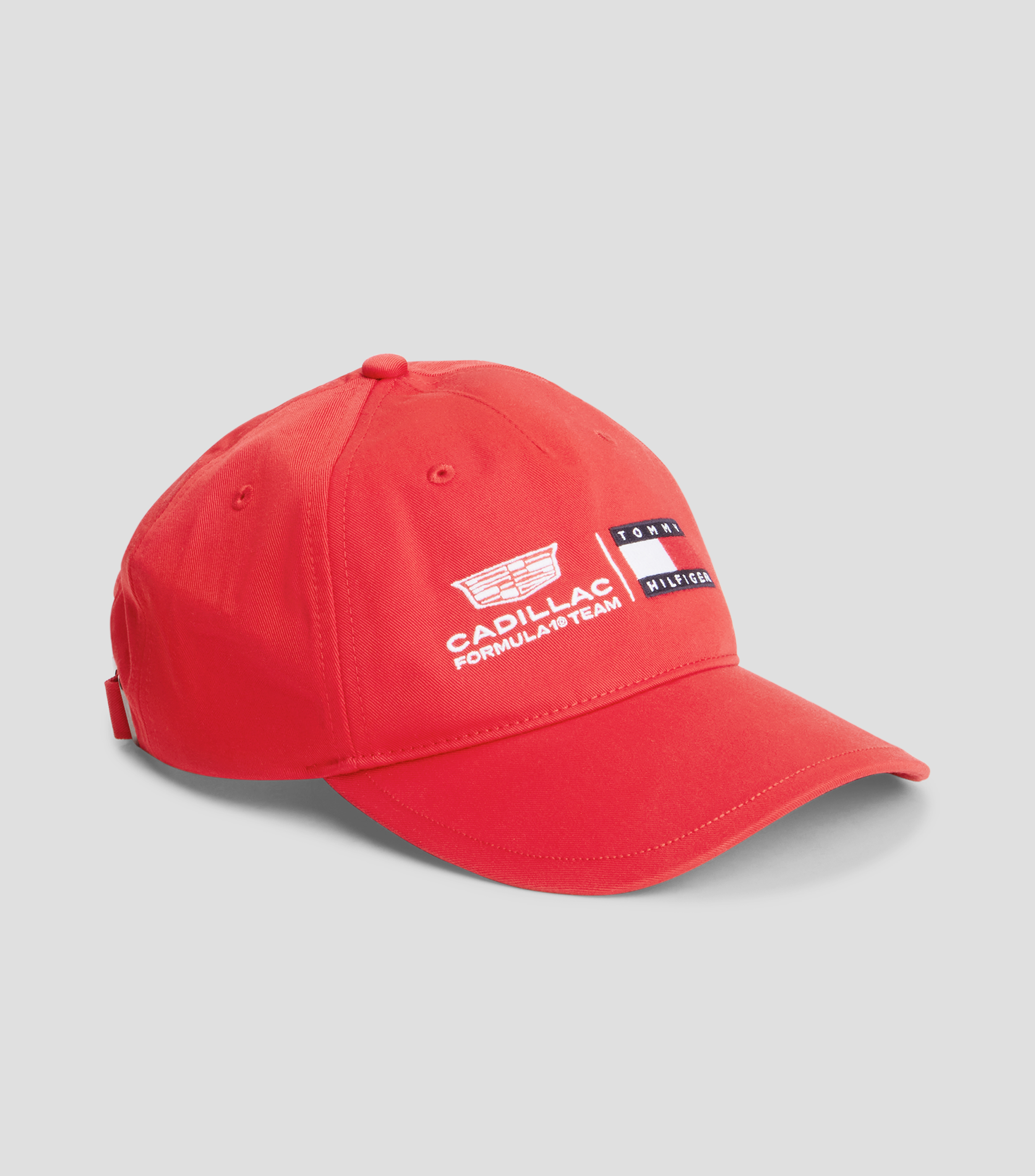 Gorra estampada roja Hombre
