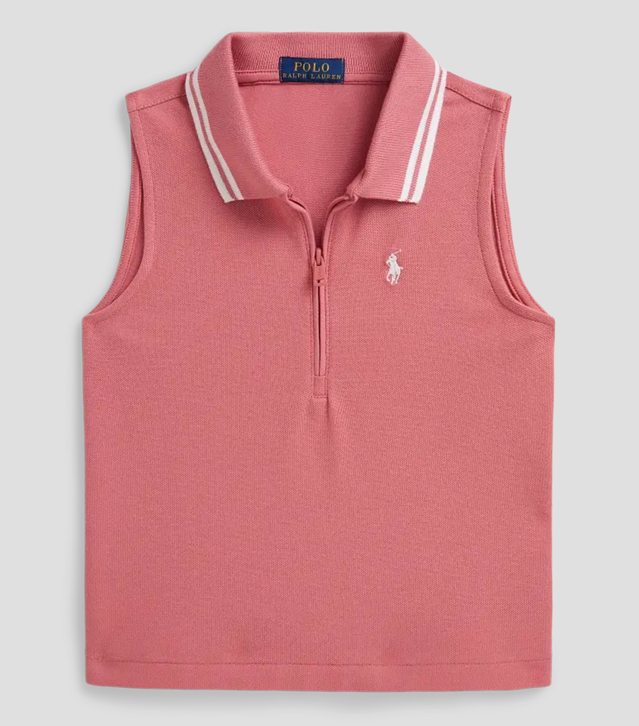 Playera Tipo Polo Lisa Niña