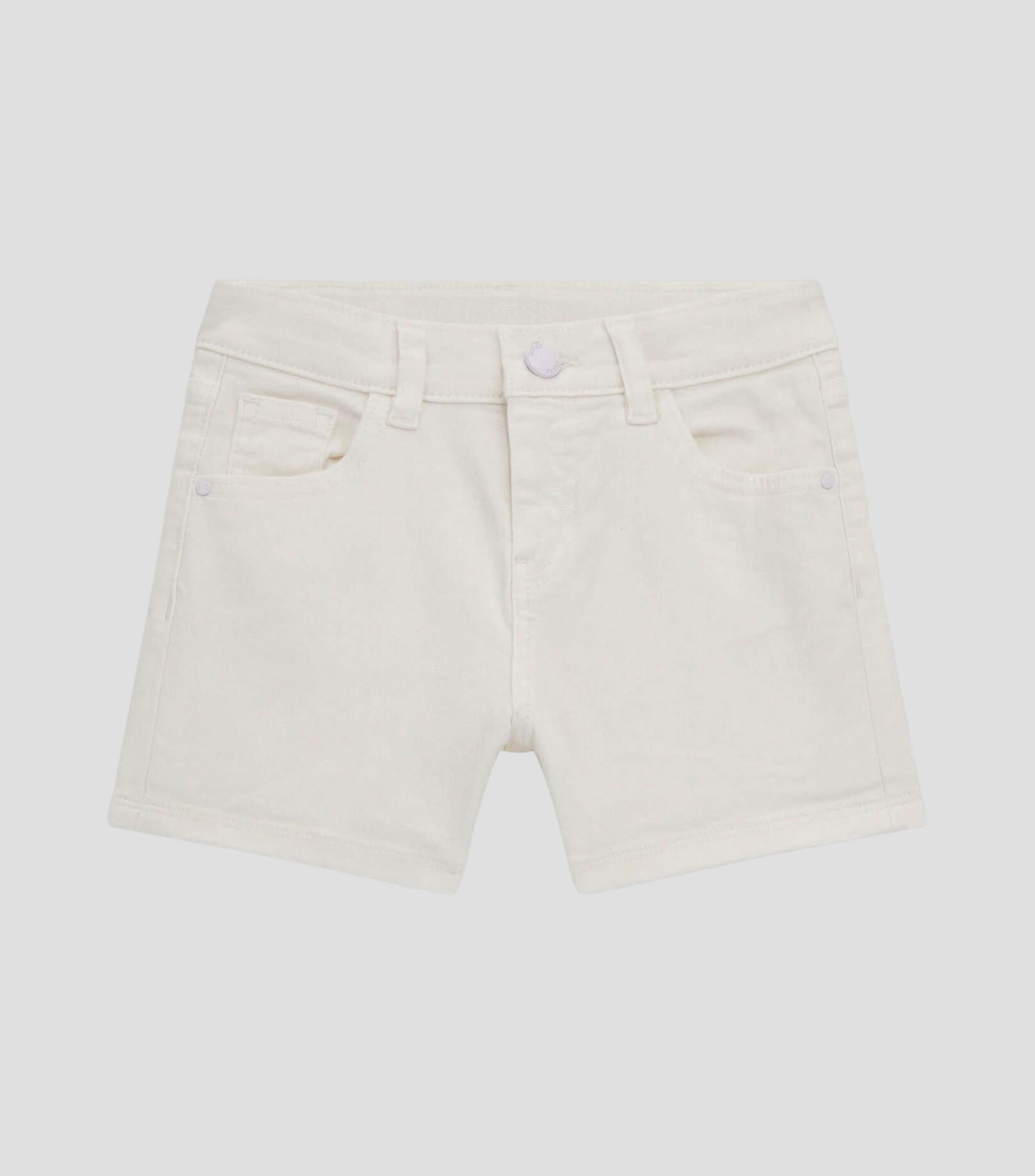 Short de diseño sólido Niña