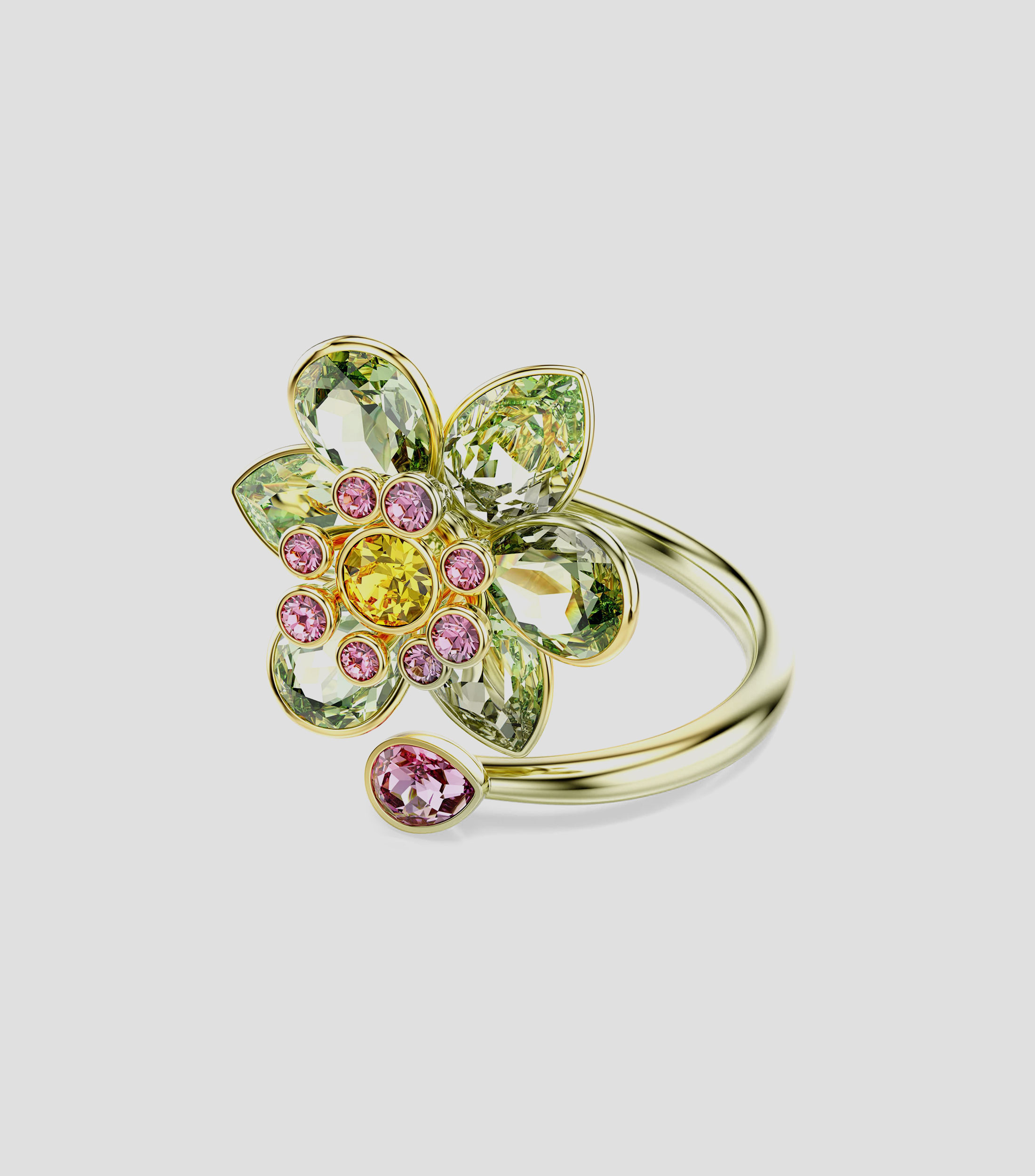 Anillo Idyllia con cristales Mujer