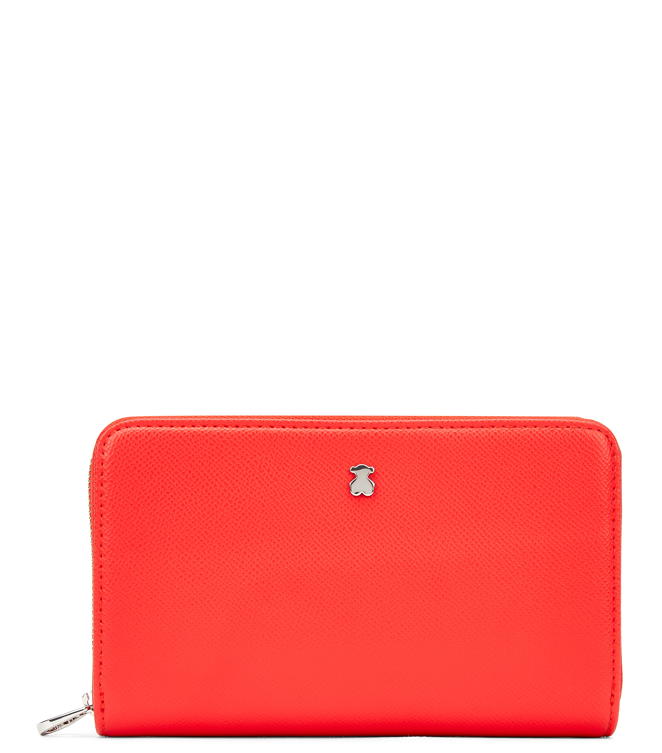 Cartera Roja Tous Tous: Cartera Roja New Dubái Saffiano Mujer El