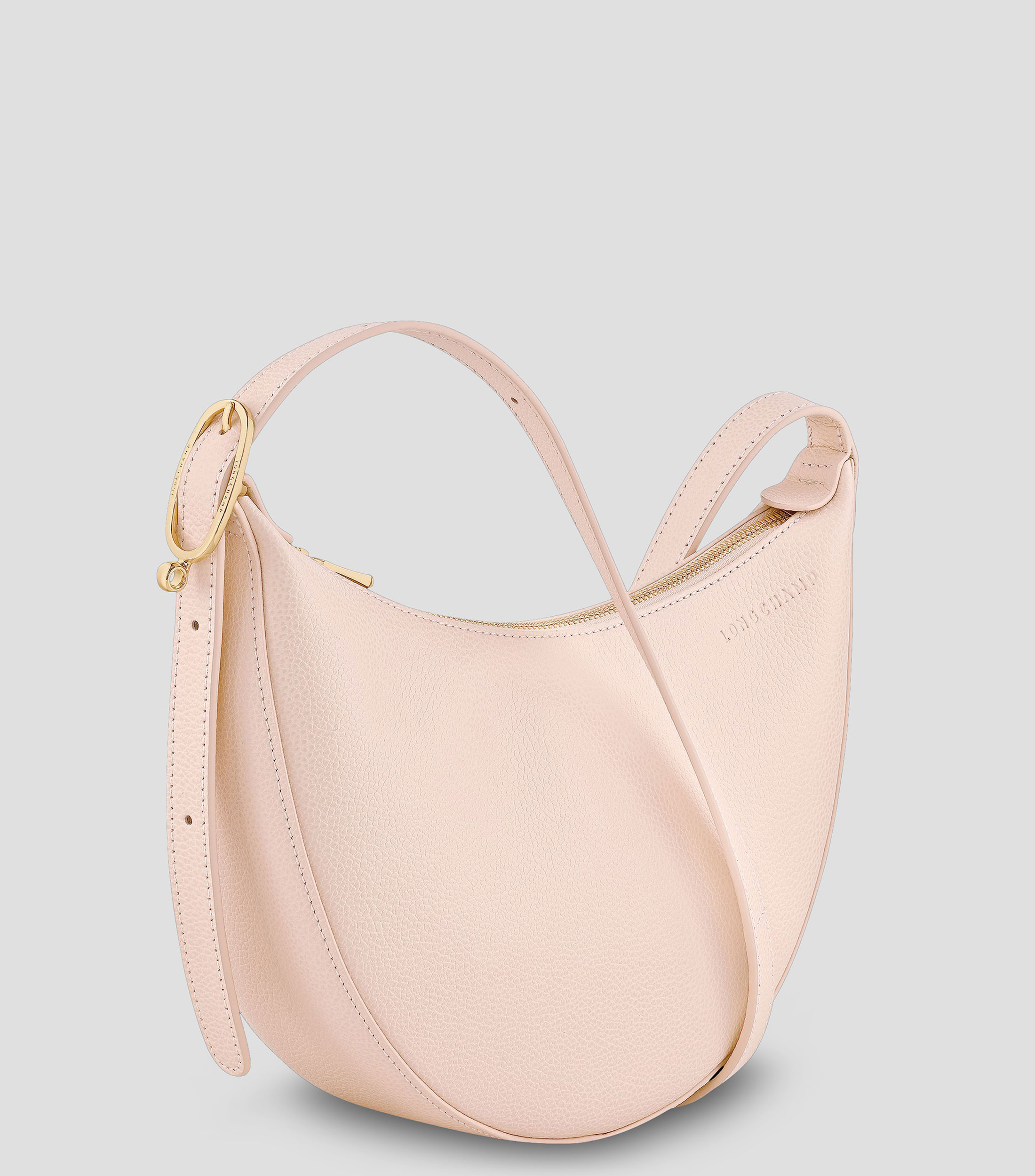 Bolsa Crossbody en cuero de vaqueta granulada Mujer