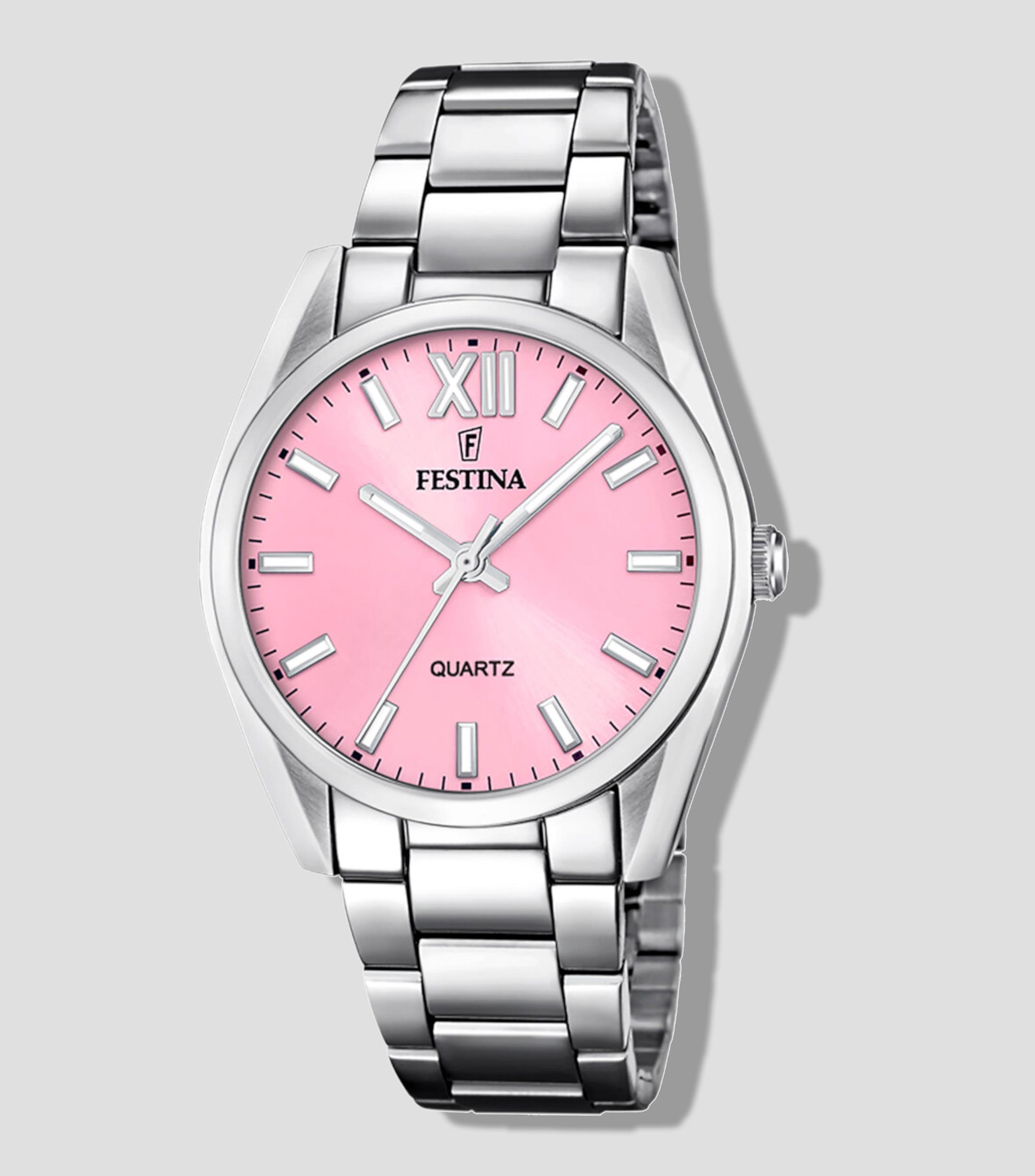Reloj para Mujer Boyfriend De Vestir, Plateado