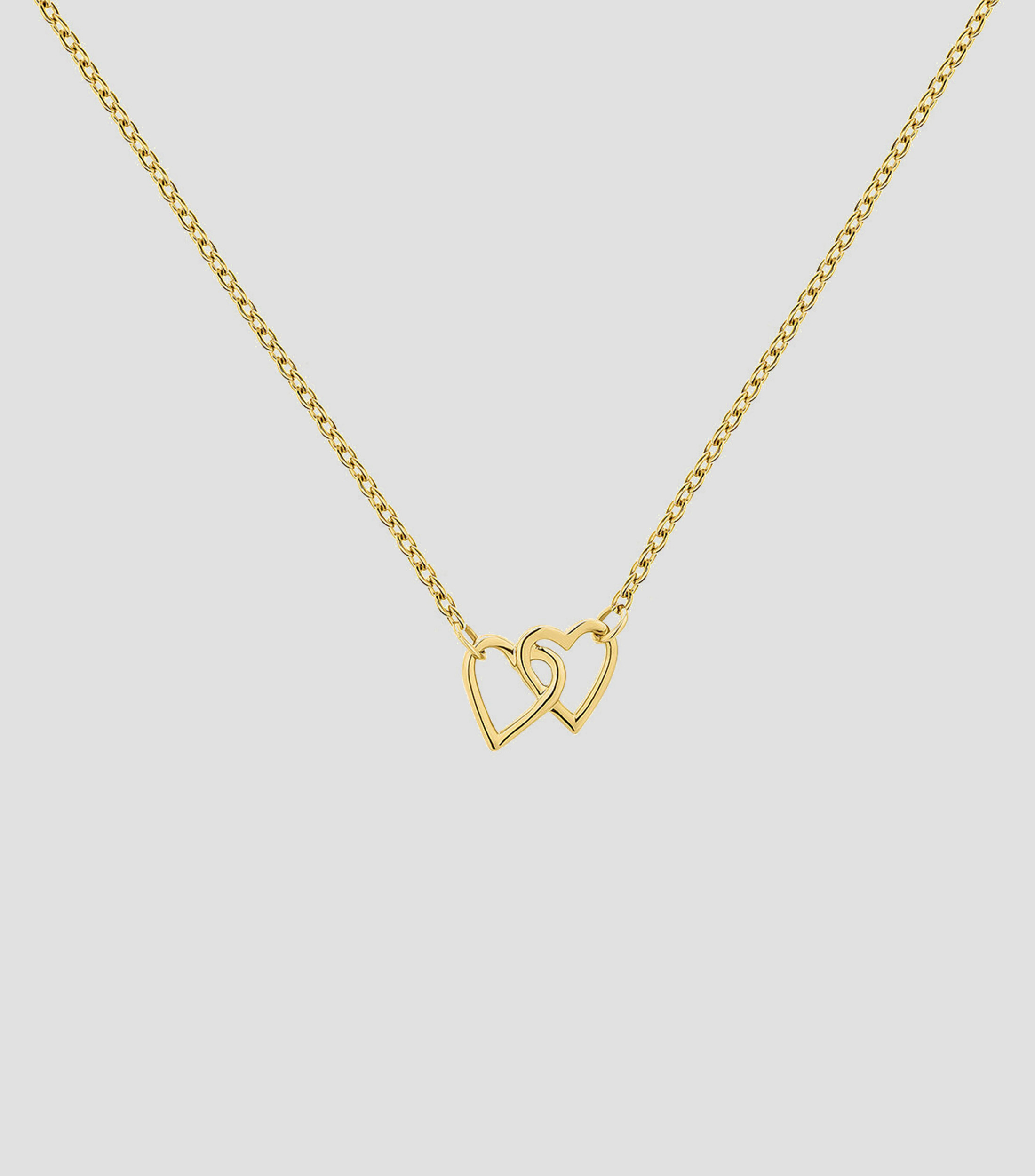 Collar en Oro amarillo de 9 Kts Goldie Heart Mujer