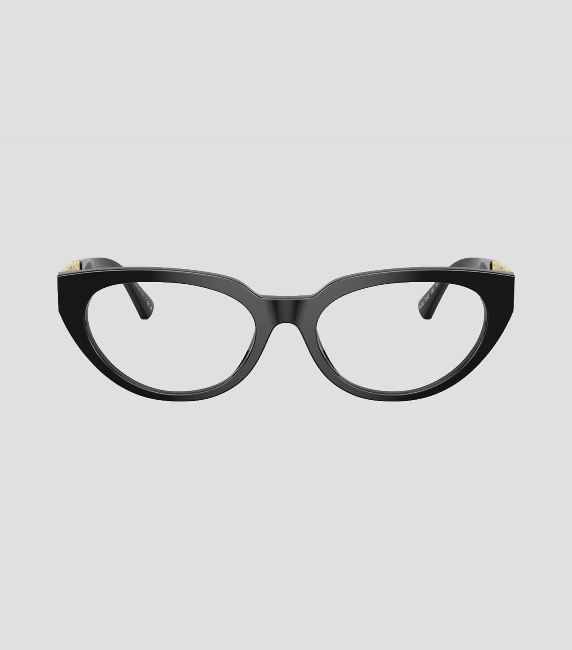 Lentes oftálmicos ojo de gato negros Mujer