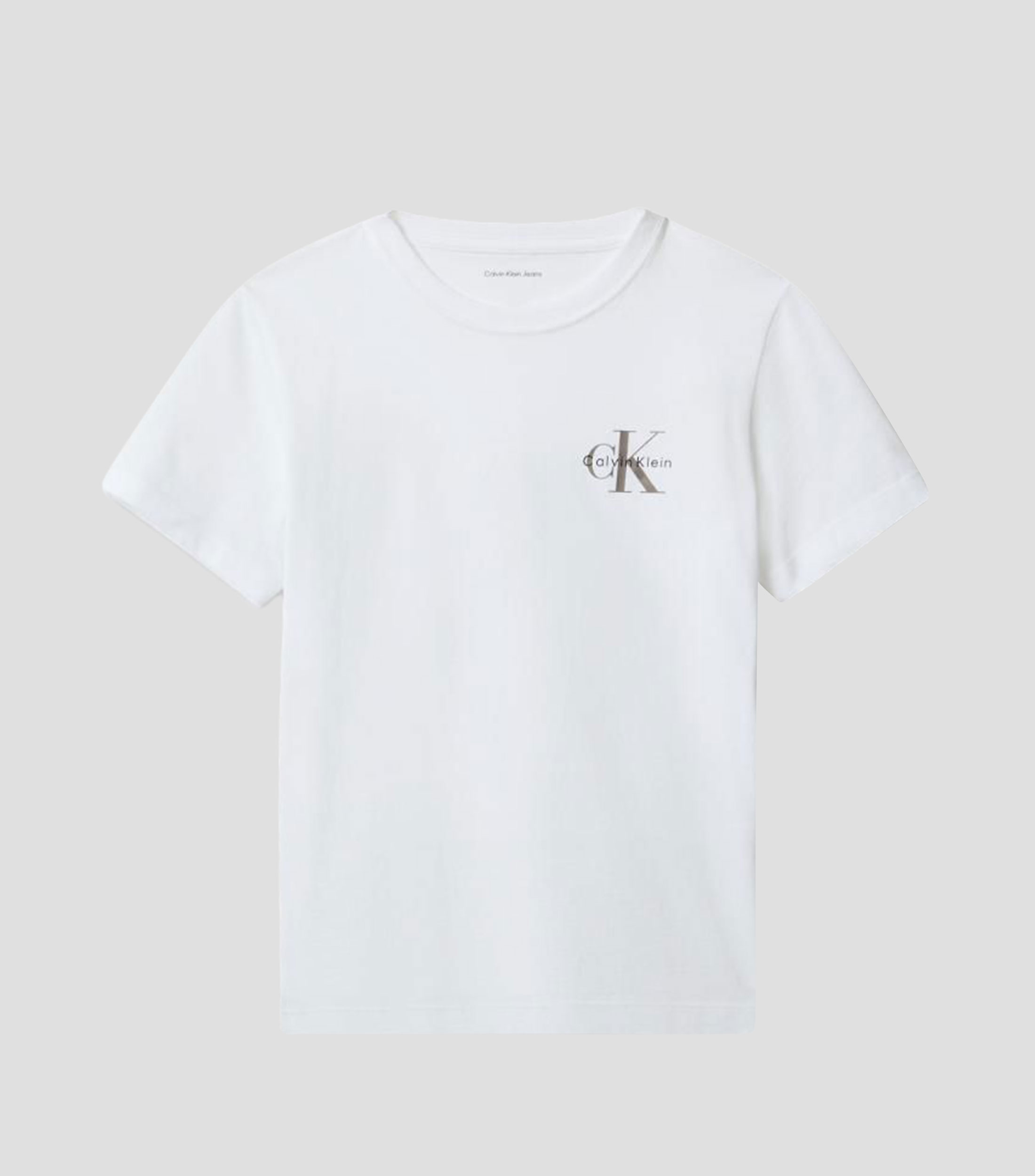 Playera cuello redondo manga corta estampada Niña
