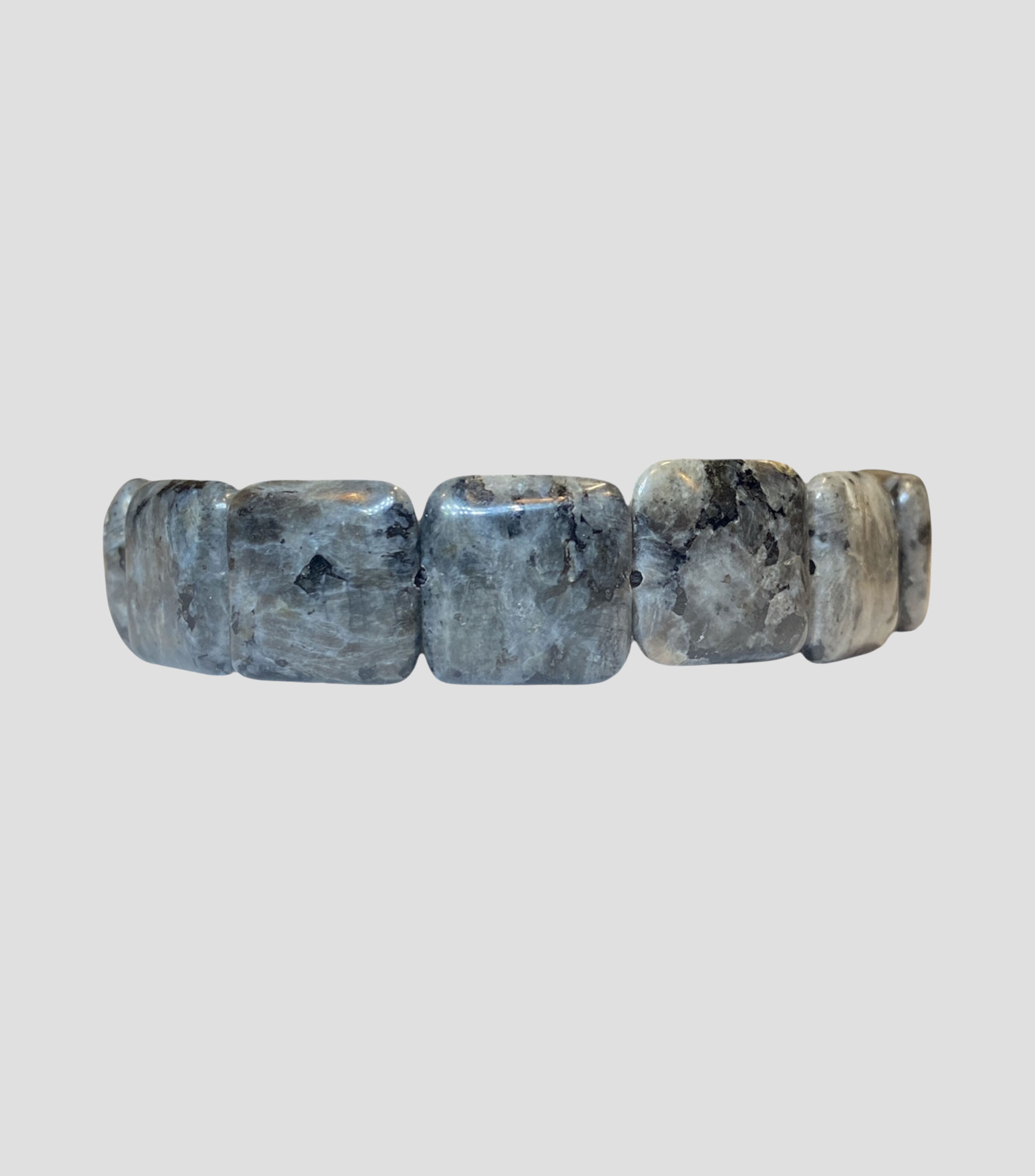 Pulsera de piedra cuadrada Unisex