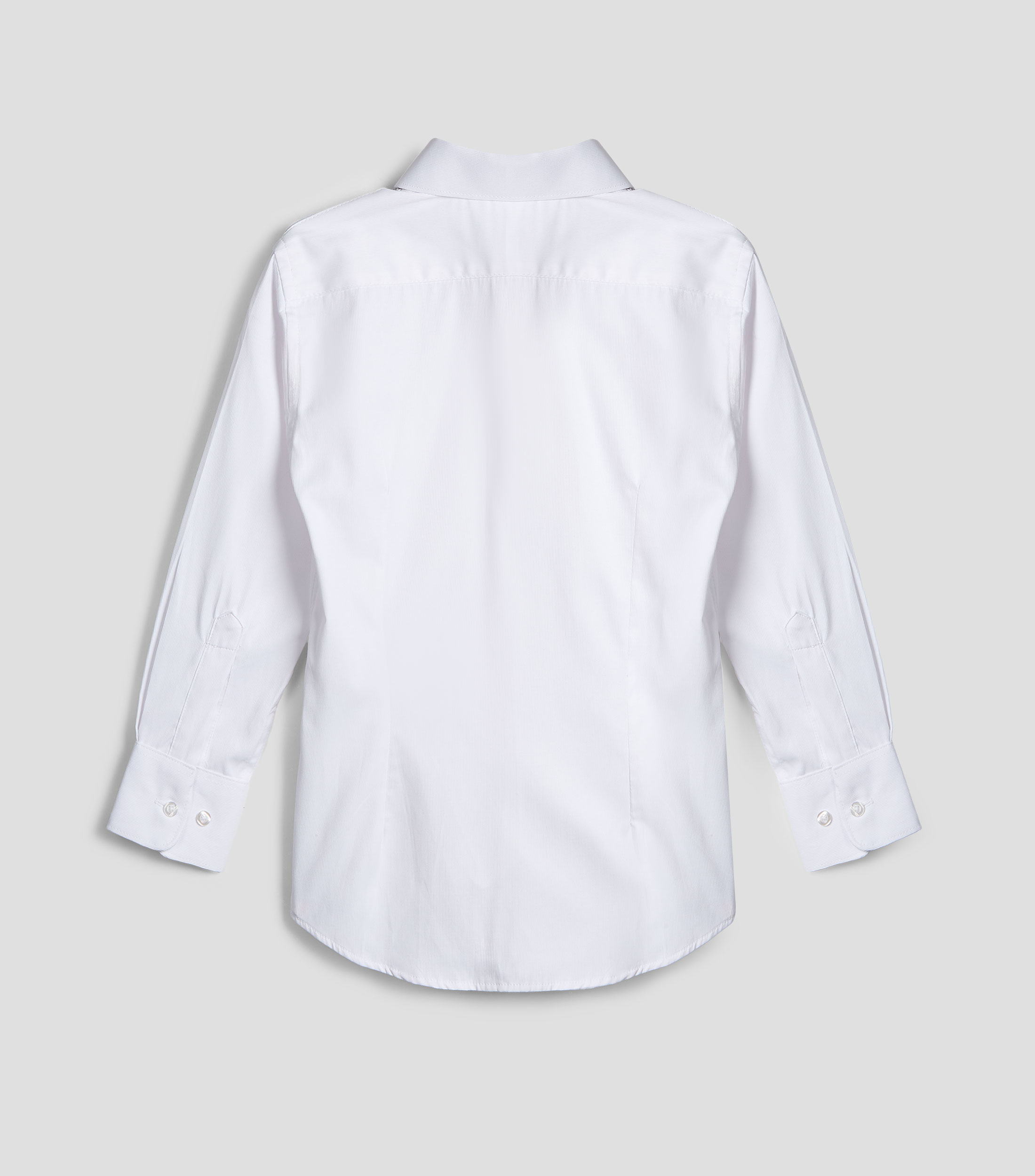 Camisa de vestir lisa manga larga Niño