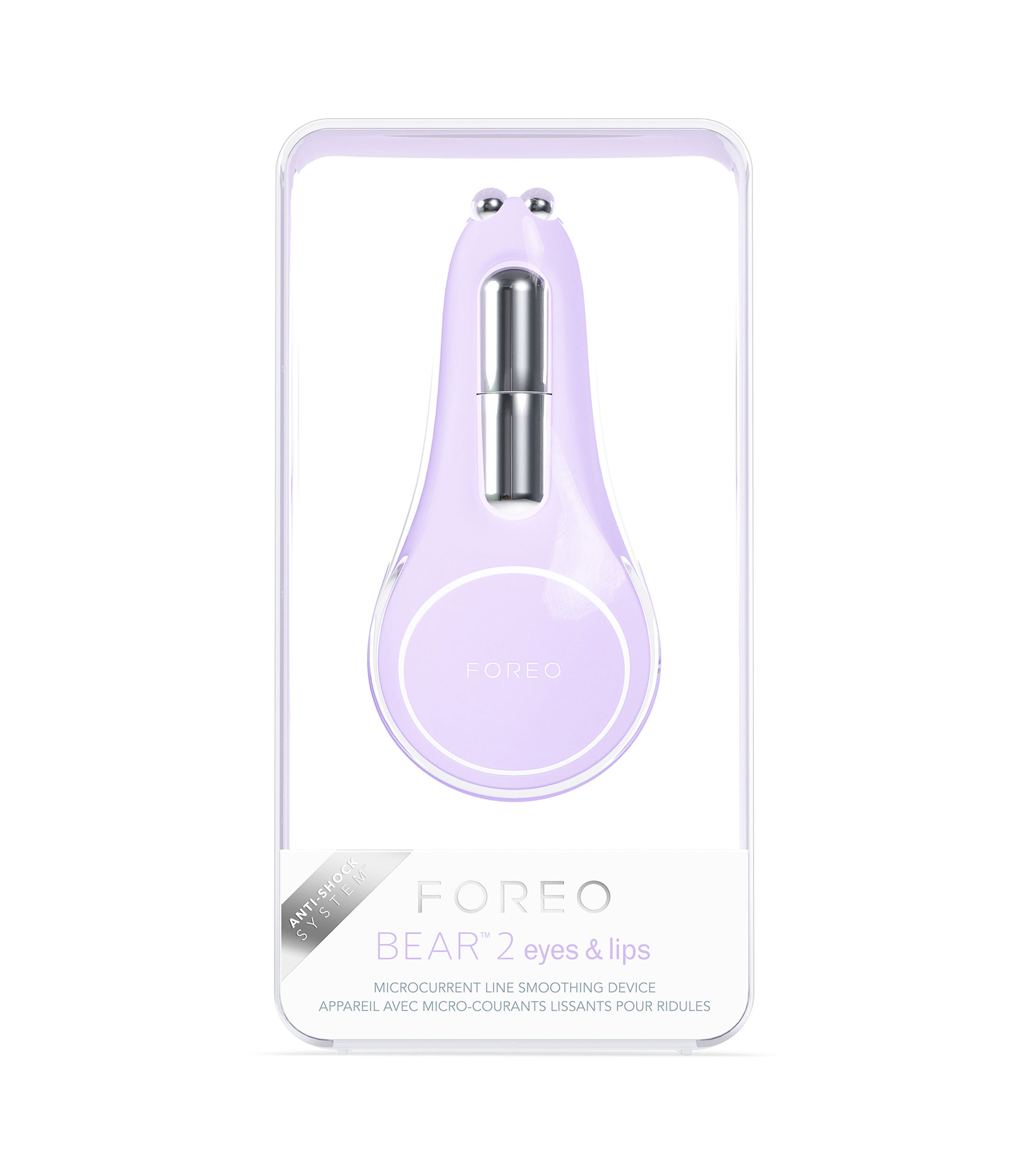 Tonificador de microcorrientes para ojos y labios BEAR 2 eyes lips Lavender