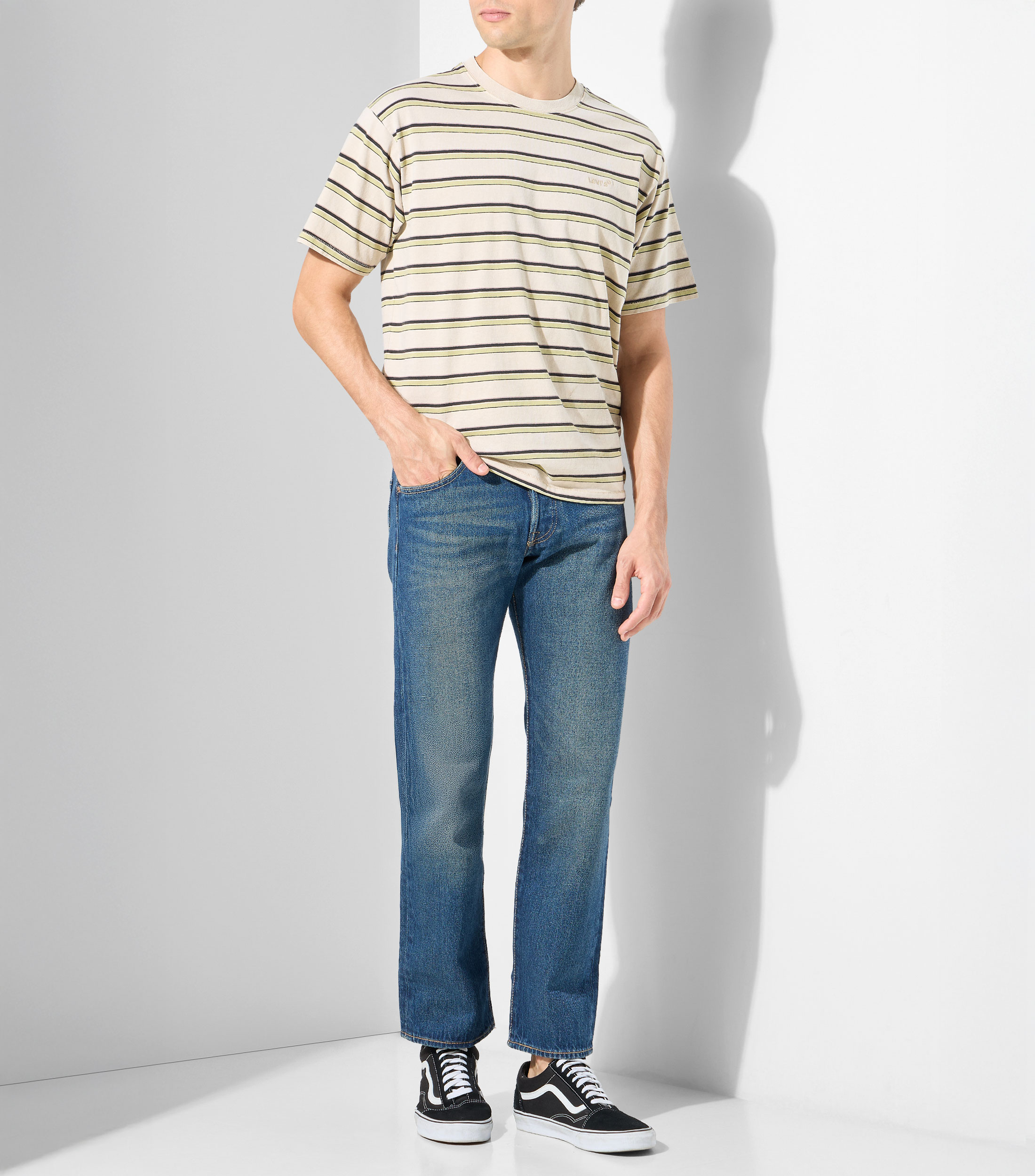 Jeans 501 Relaxed liso Hombre