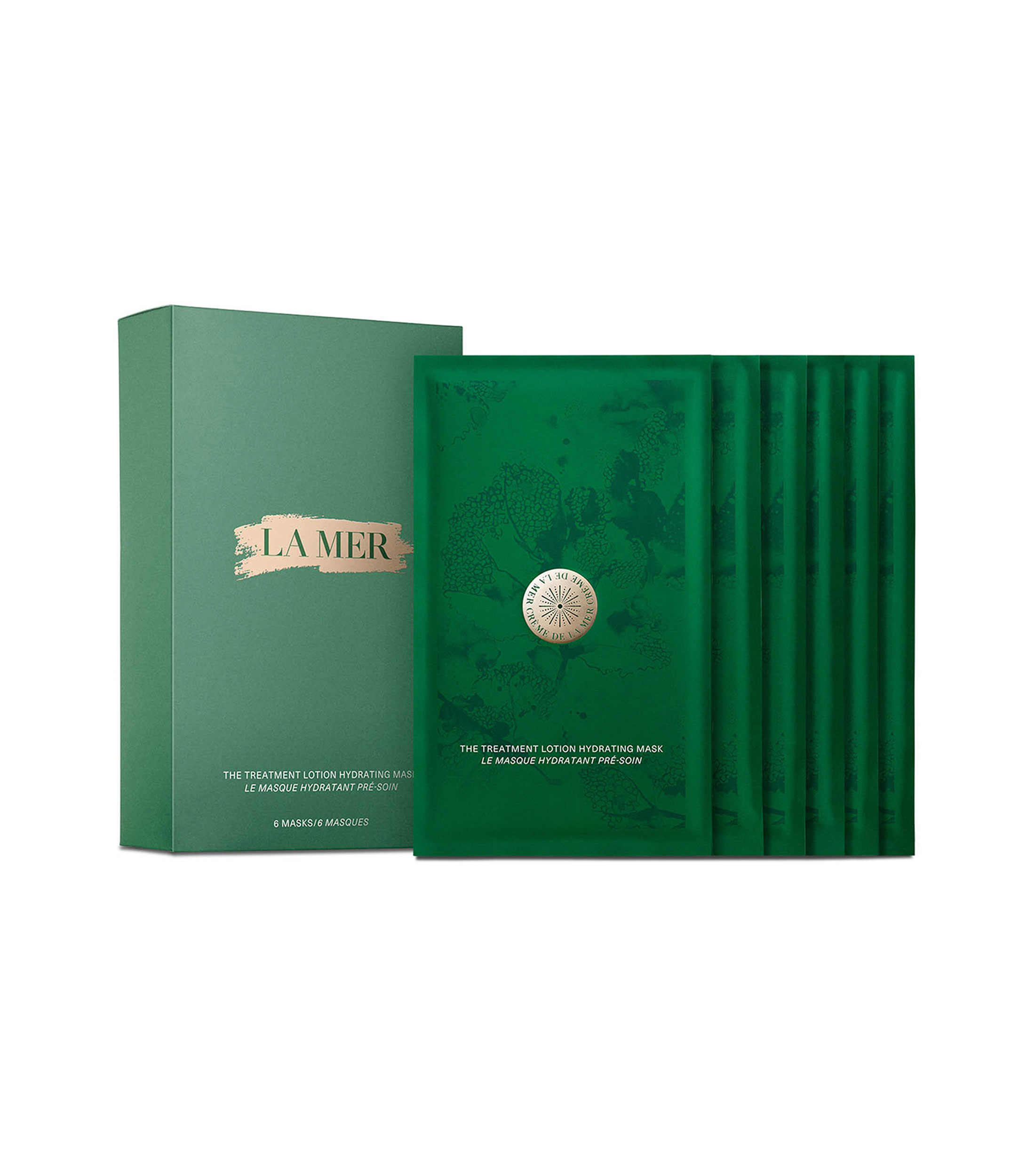 Set de 6 mascarillas hidratantes, The Treatment Lotion, 27.5 gr