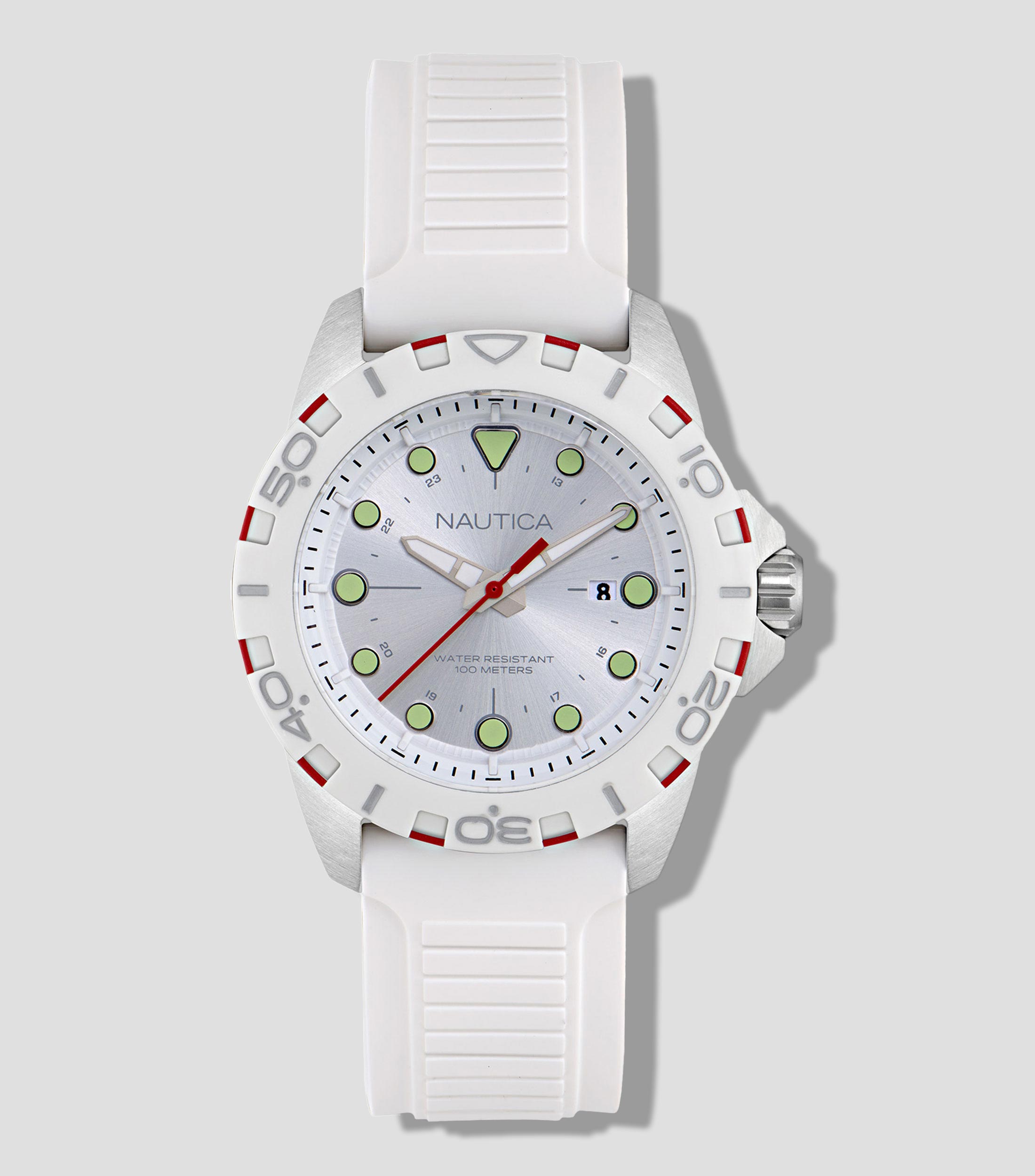 Reloj para hombre NSR Casual, Blanco