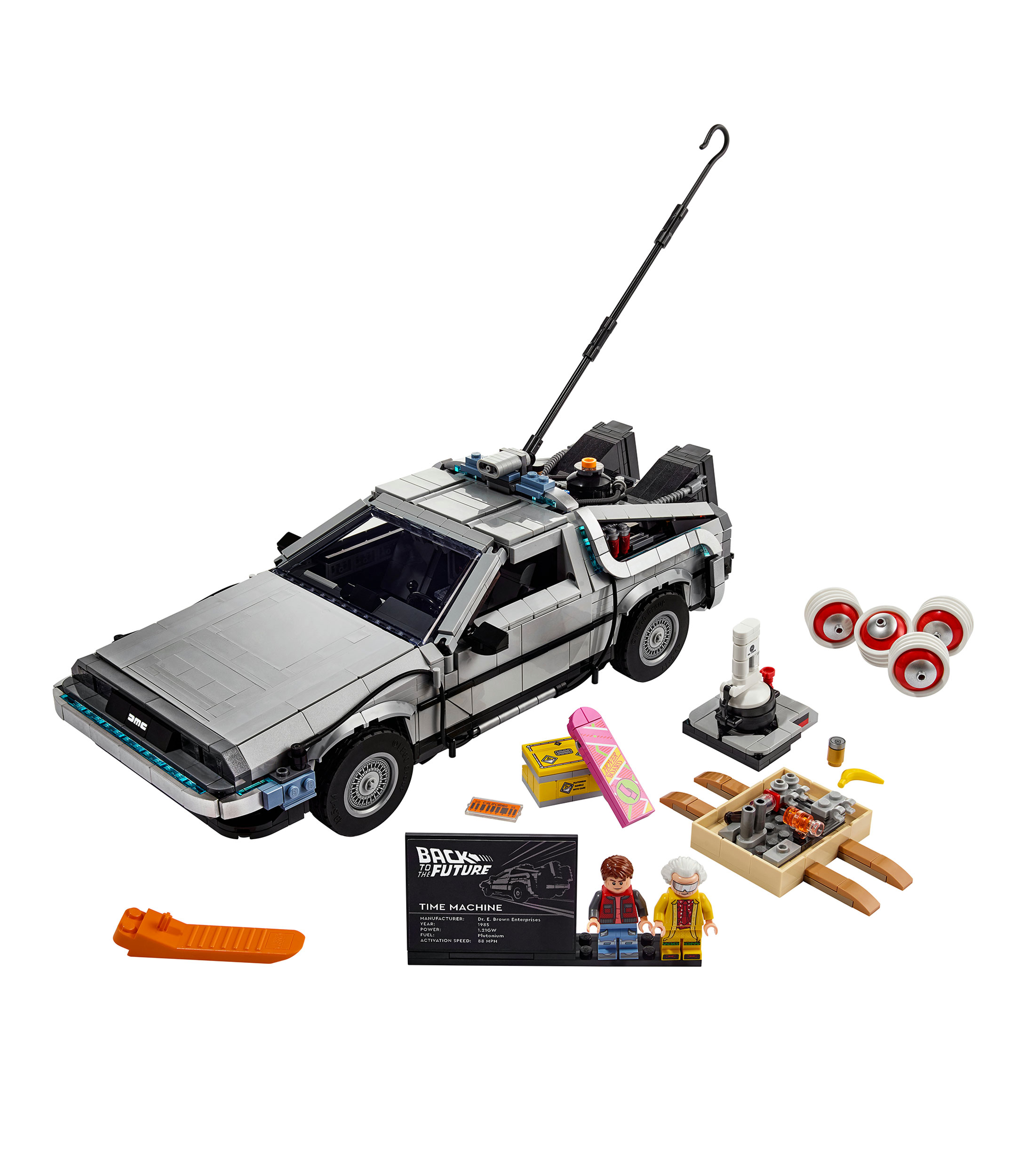 Lego Back to the Future, Máquina del tiempo