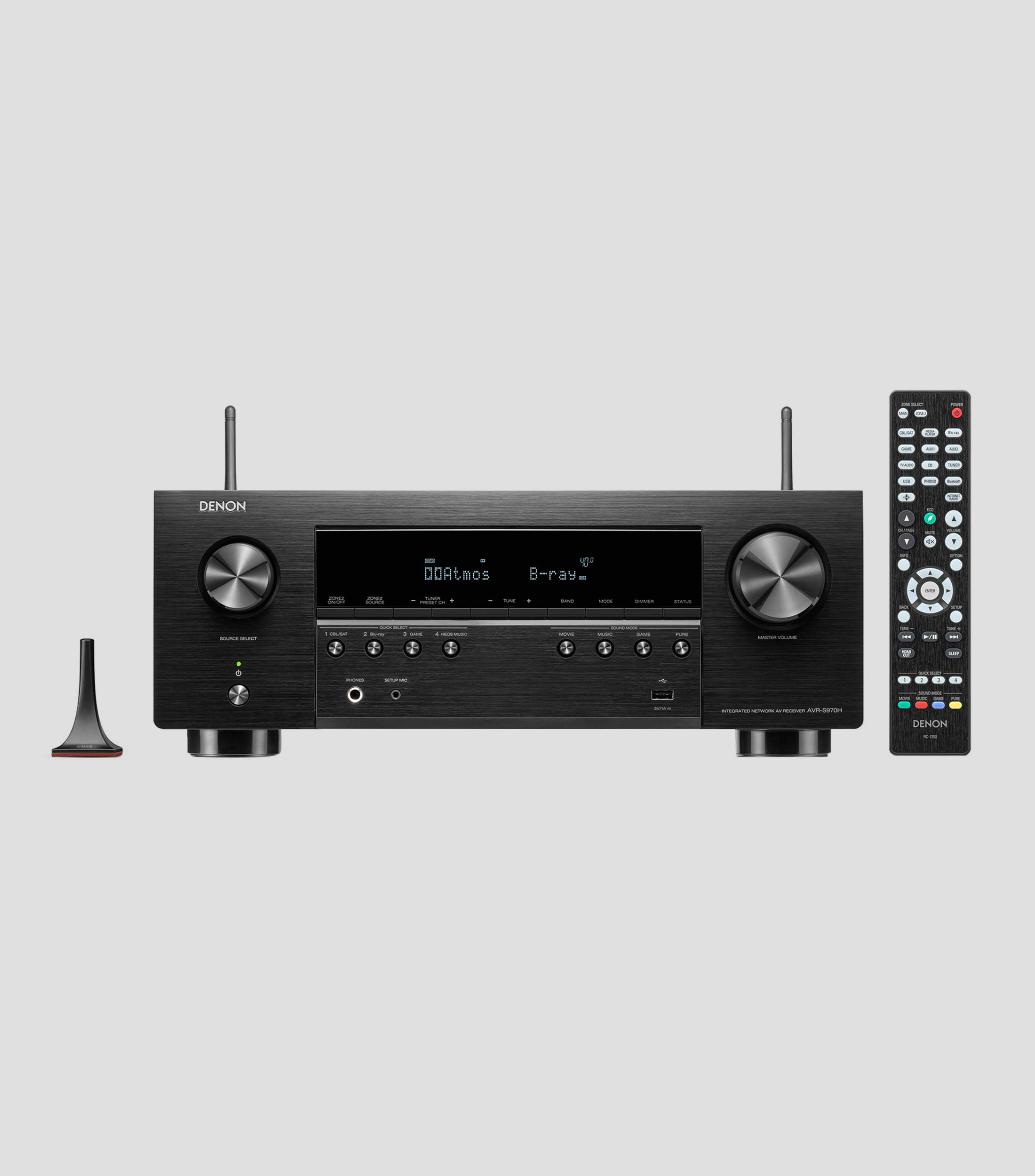Receptor de Audio y Video 7.2 Canales Negro