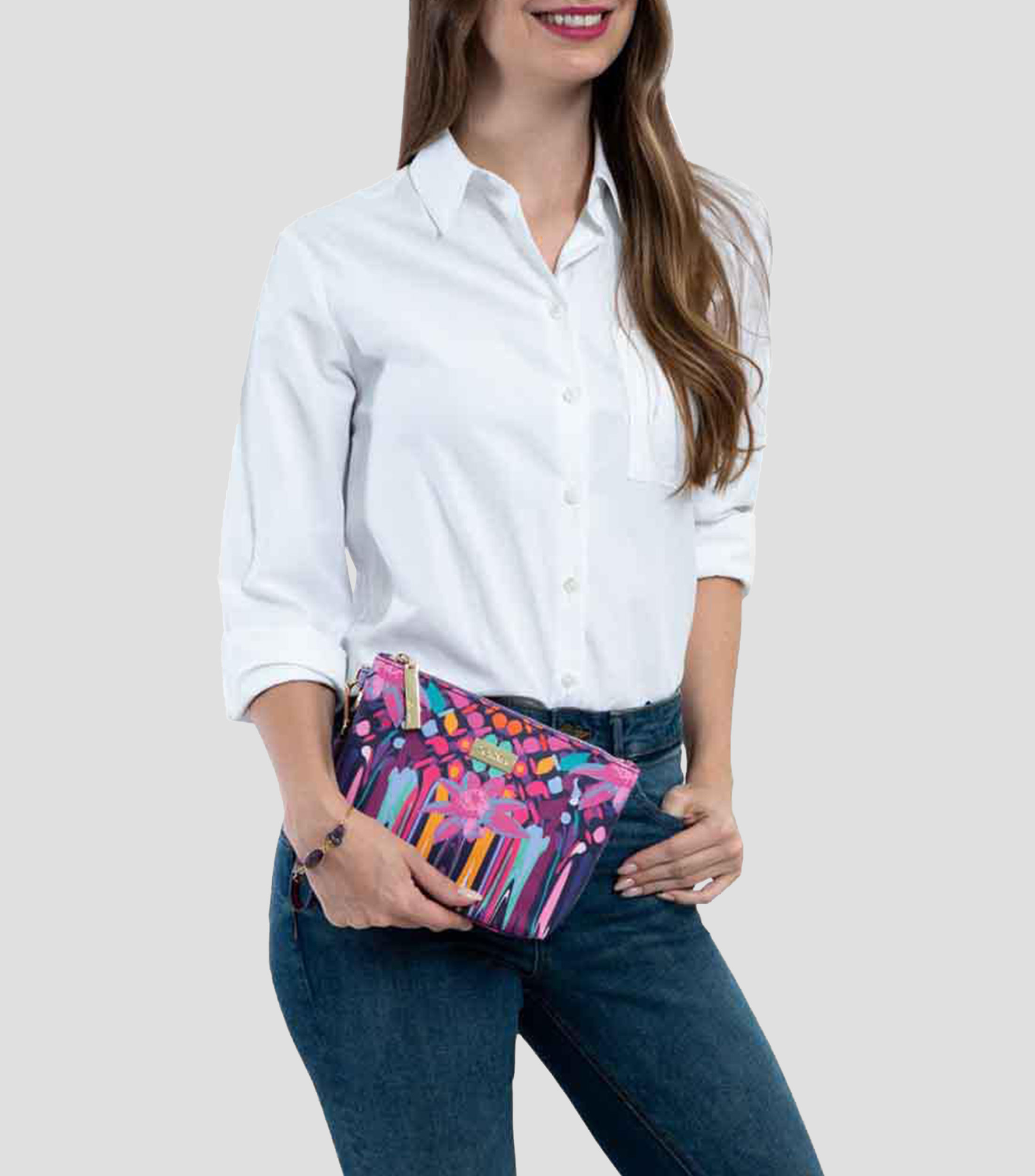 Cosmetiquera estampada Mujer